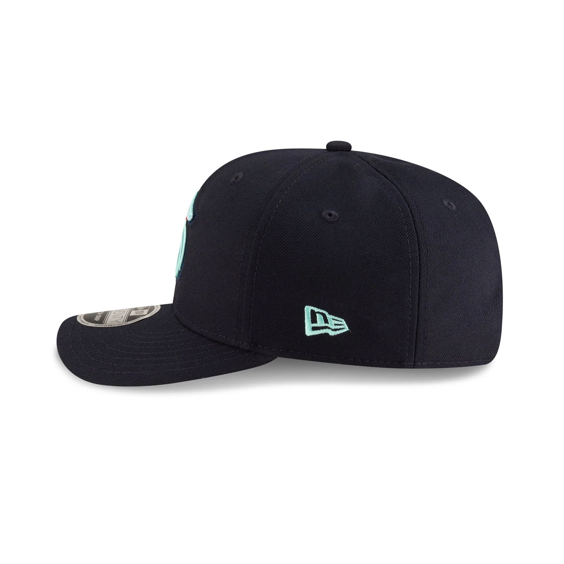 Seattle Kraken Team 9SEVENTY Stretch-Snap Hat - Image 4