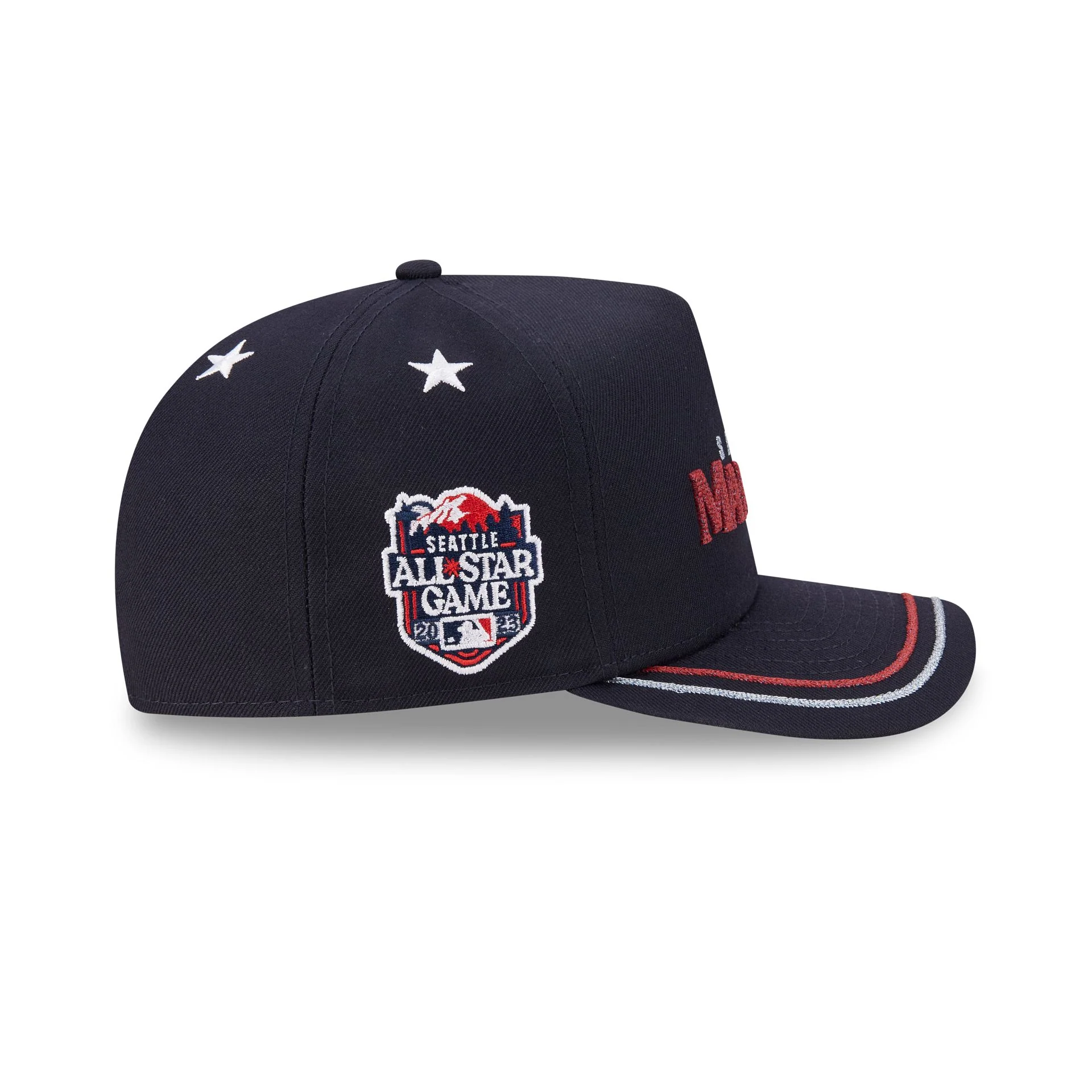Seattle Mariners All-Star Game Navy 59FIFTY A-Frame Fitted Hat - Image 4
