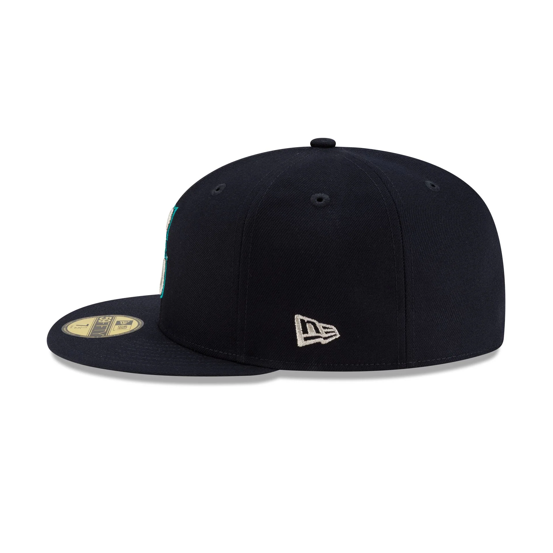 Seattle Mariners Anniversary Sidepatch 59FIFTY Fitted Hat - Image 5