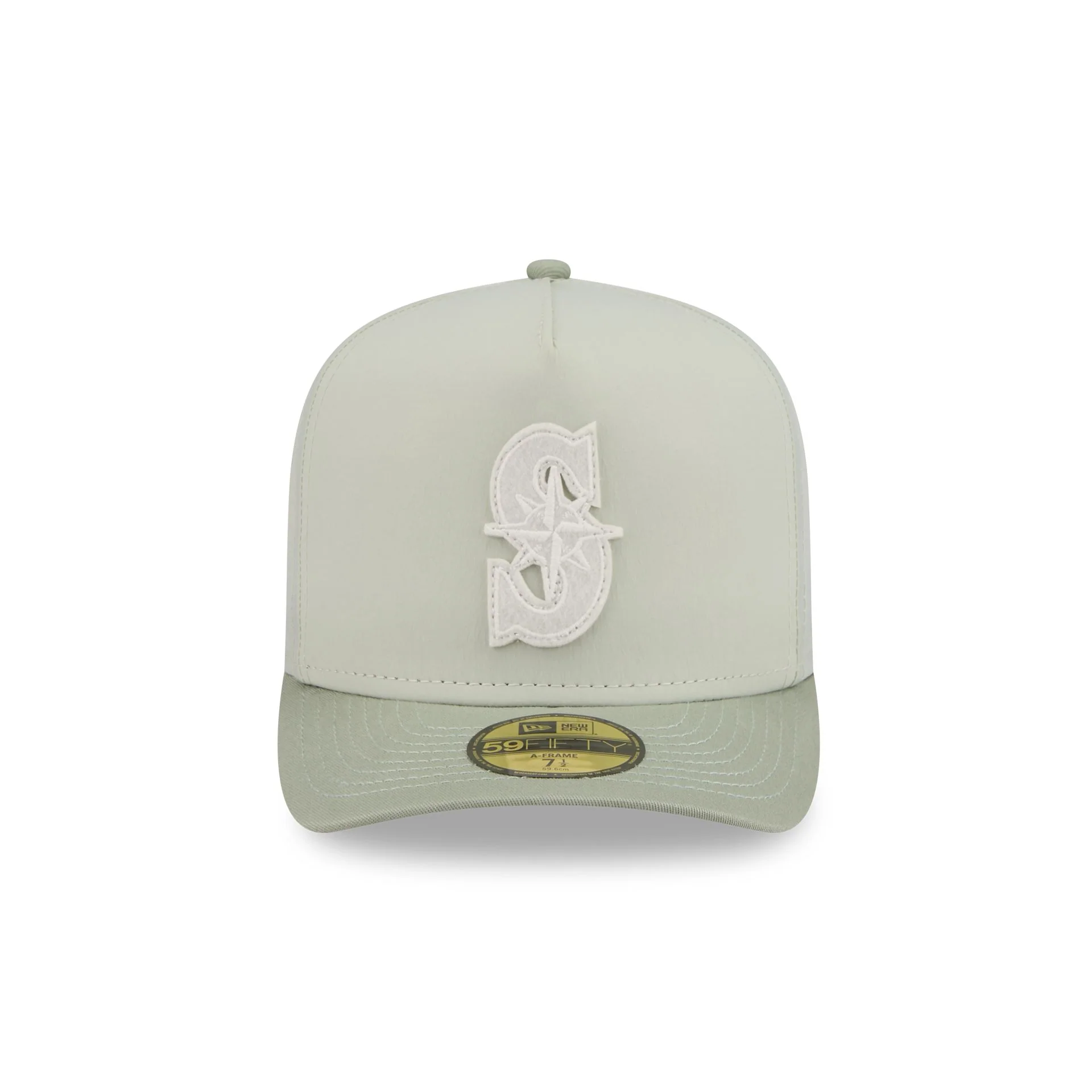 Seattle Mariners Crinkle 59FIFTY A-Frame Fitted Hat - Image 2