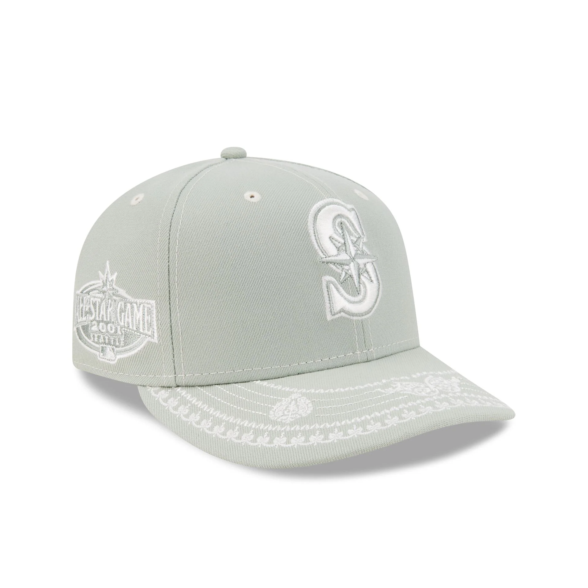 Seattle Mariners Everest Green Stitched 59FIFTY Fitted Hat