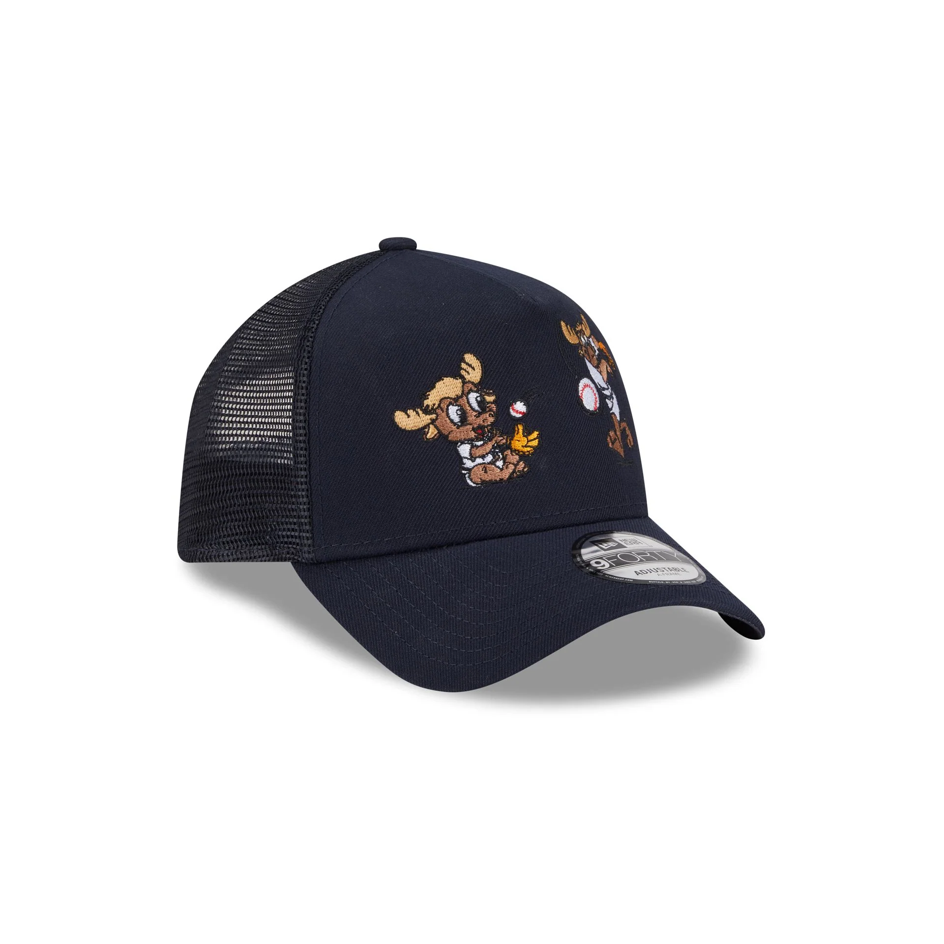 Seattle Mariners Generation Mascots 9FORTY A-Frame Trucker Hat - Image 3