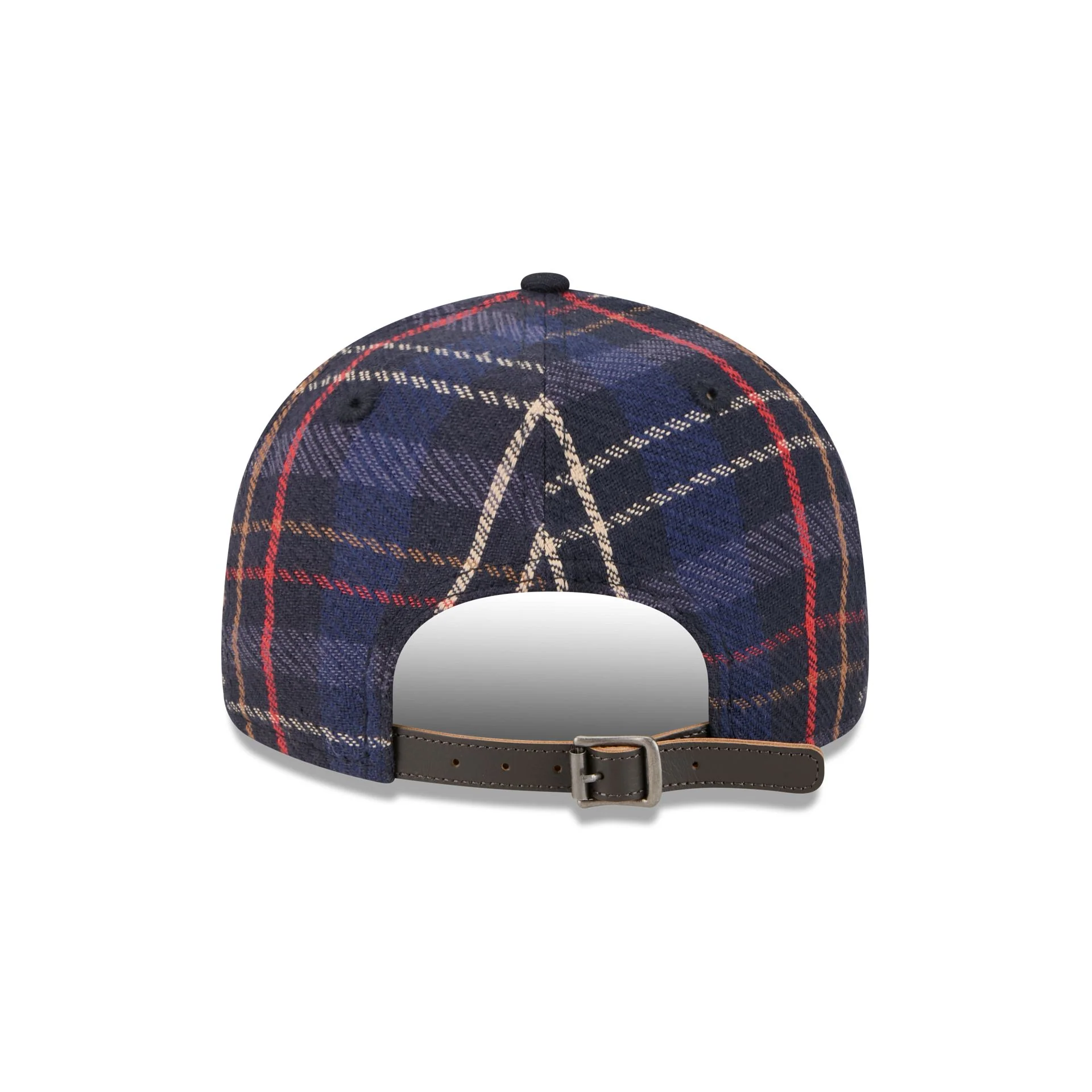 Seattle Mariners Grunge Plaid Retro Crown 9FIFTY Adjustable Hat - Image 6