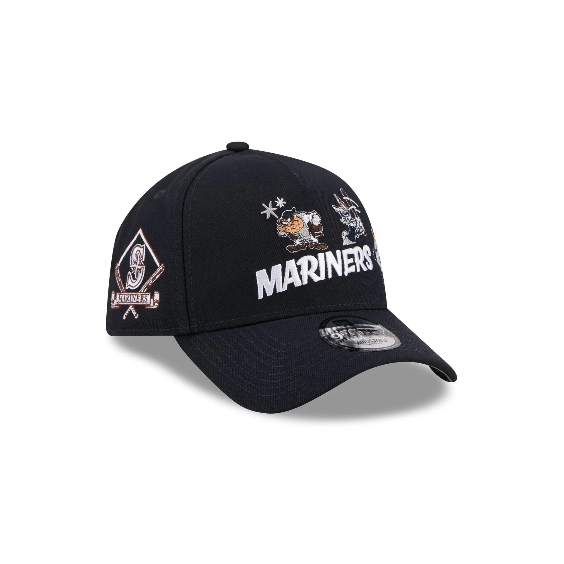Seattle Mariners Looney Tunes 9FORTY A-Frame Snapback Hat - Image 3