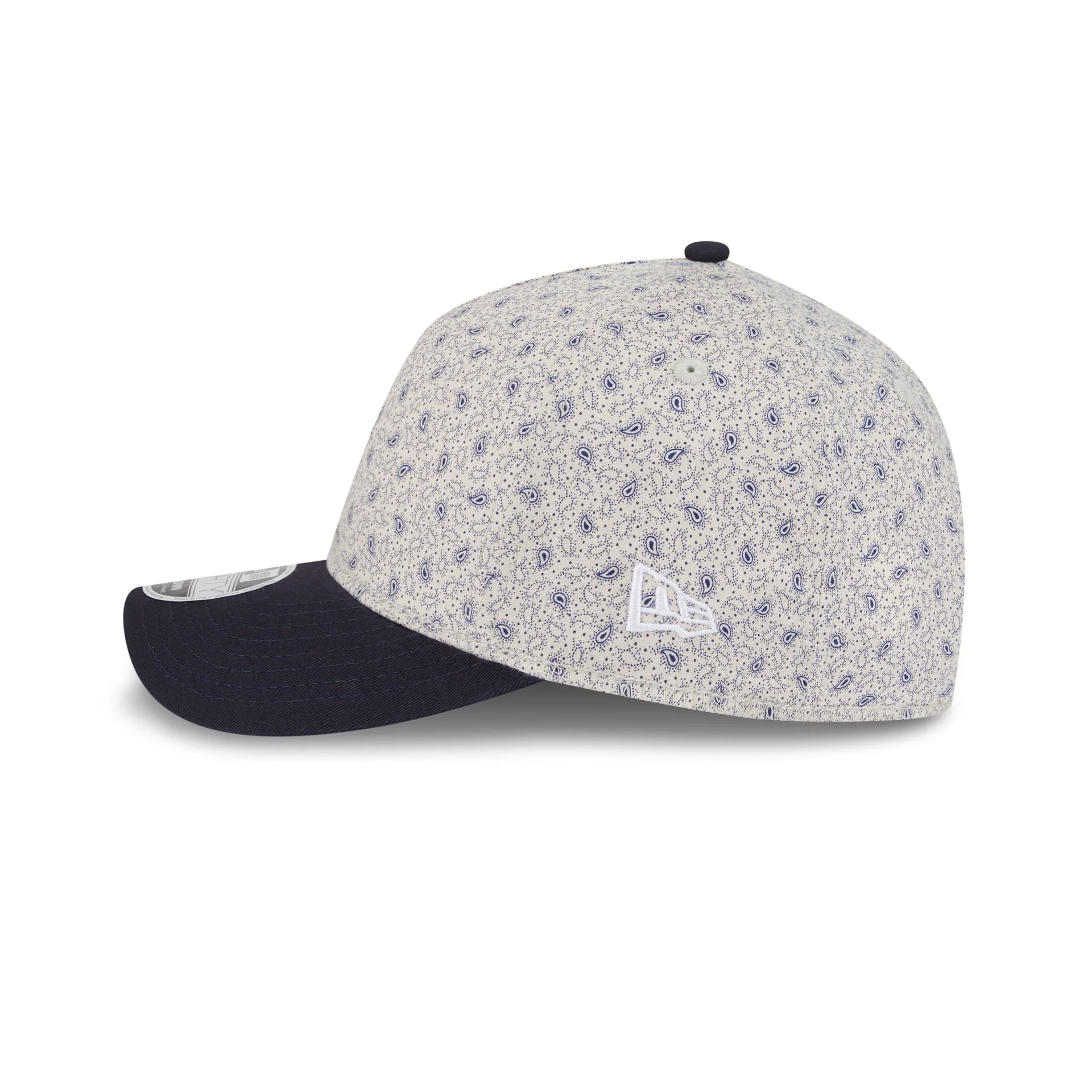 Seattle Mariners Micro Print 9FORTY M-Crown A-Frame Adjustable Hat - Image 4