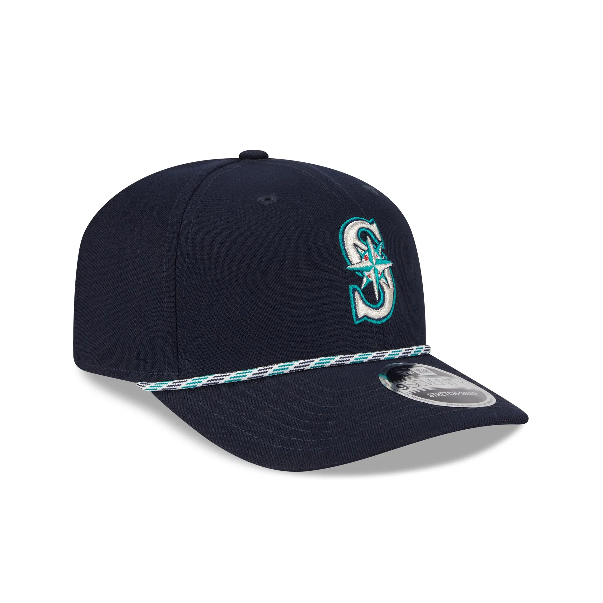 Seattle Mariners Multi Rope 9SEVENTY Stretch-Snap Hat - Image 3