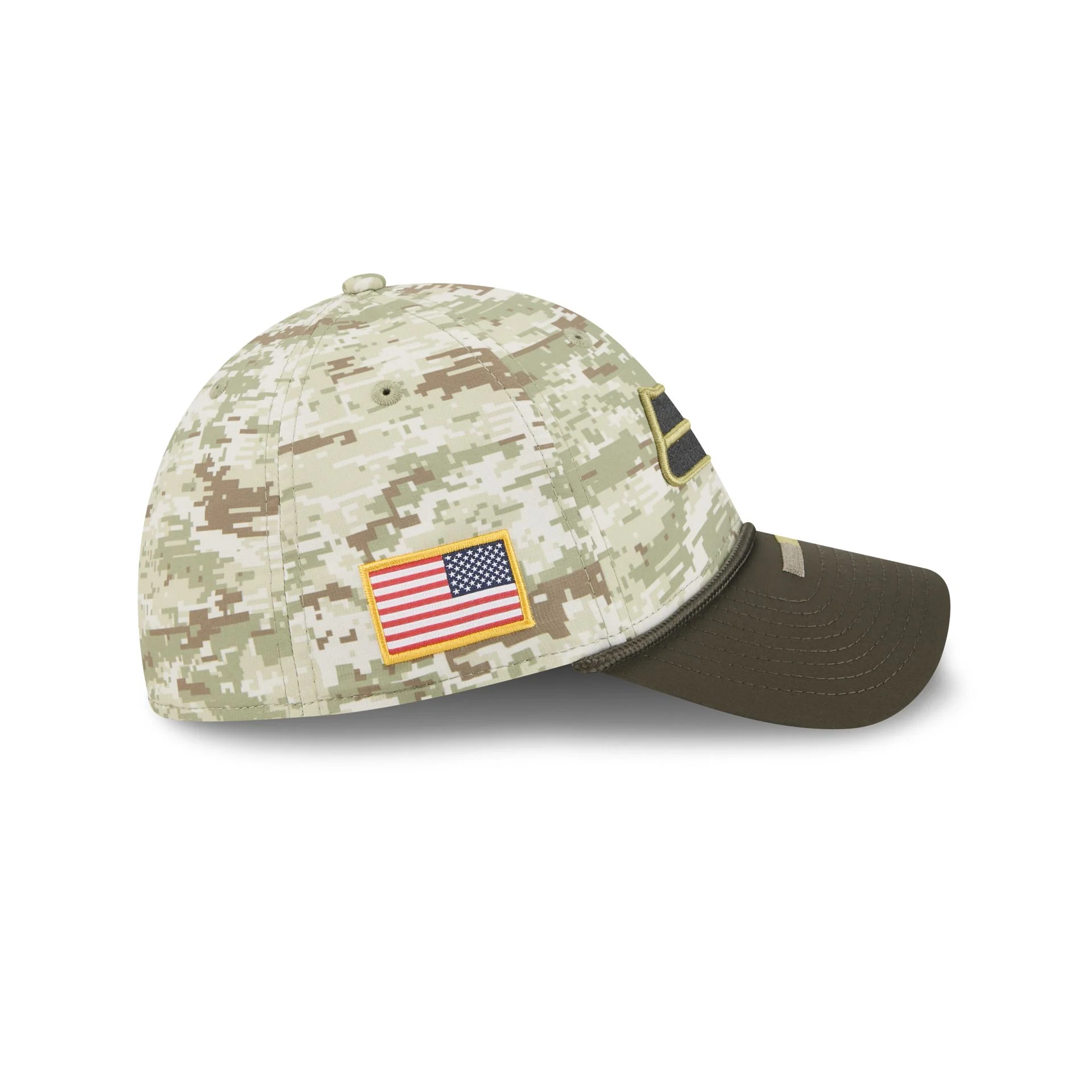Seattle Seahawks 2025 Salute to Service Digi Camo 39THIRTY Stretch Fit Hat - Image 4
