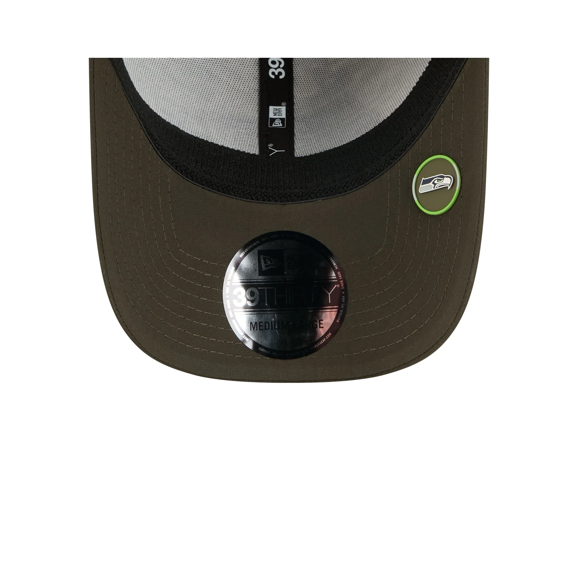 Seattle Seahawks 2025 Salute to Service Digi Camo 39THIRTY Stretch Fit Hat - Image 7