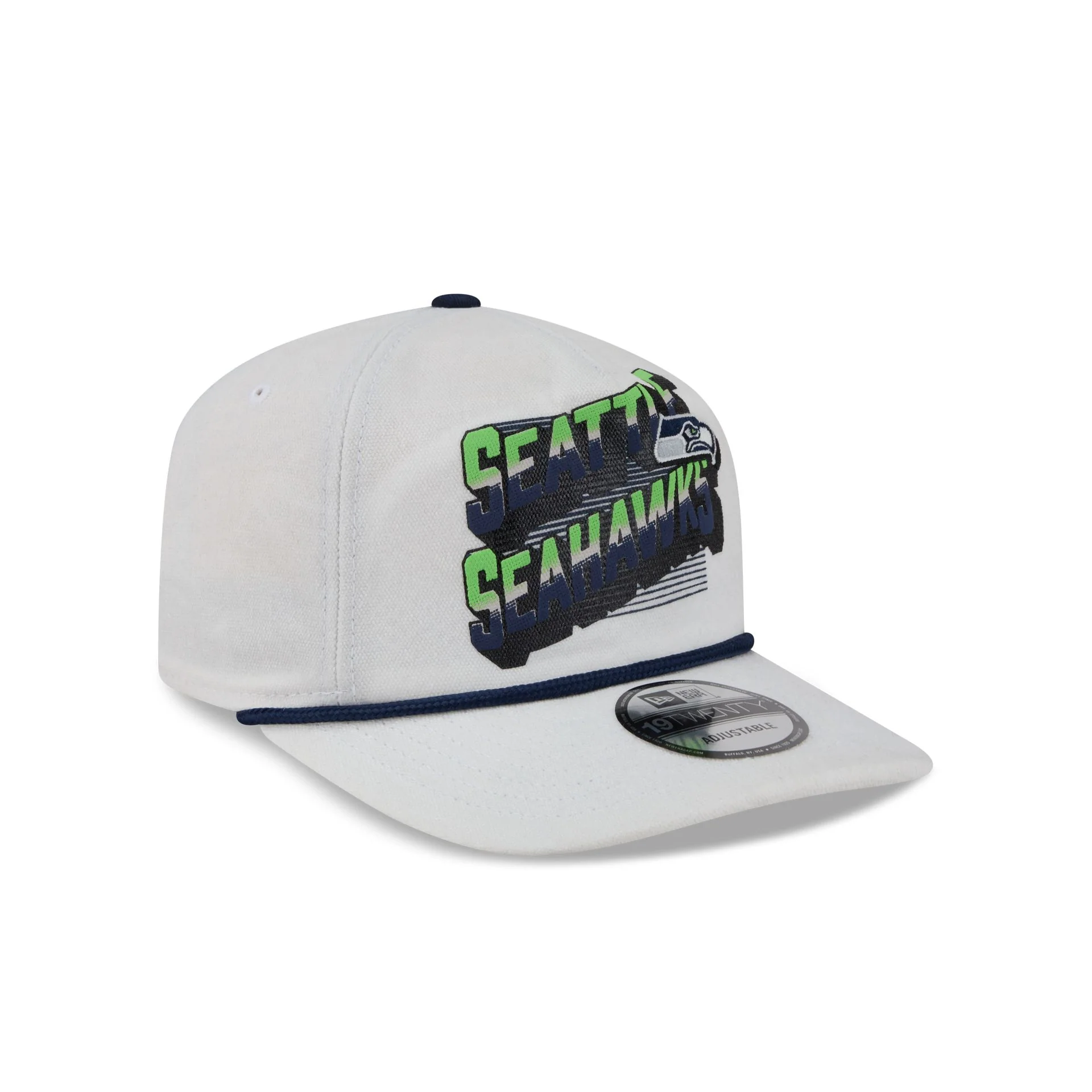 Seattle Seahawks Duck Cloth 19TWENTY Adjustable Hat - Image 3