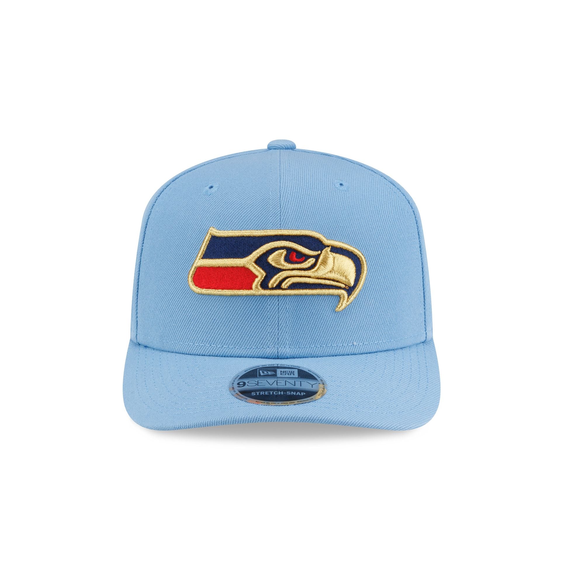 Seattle Seahawks Red, White & Blue 9SEVENTY Stretch-Snap Hat - Image 2