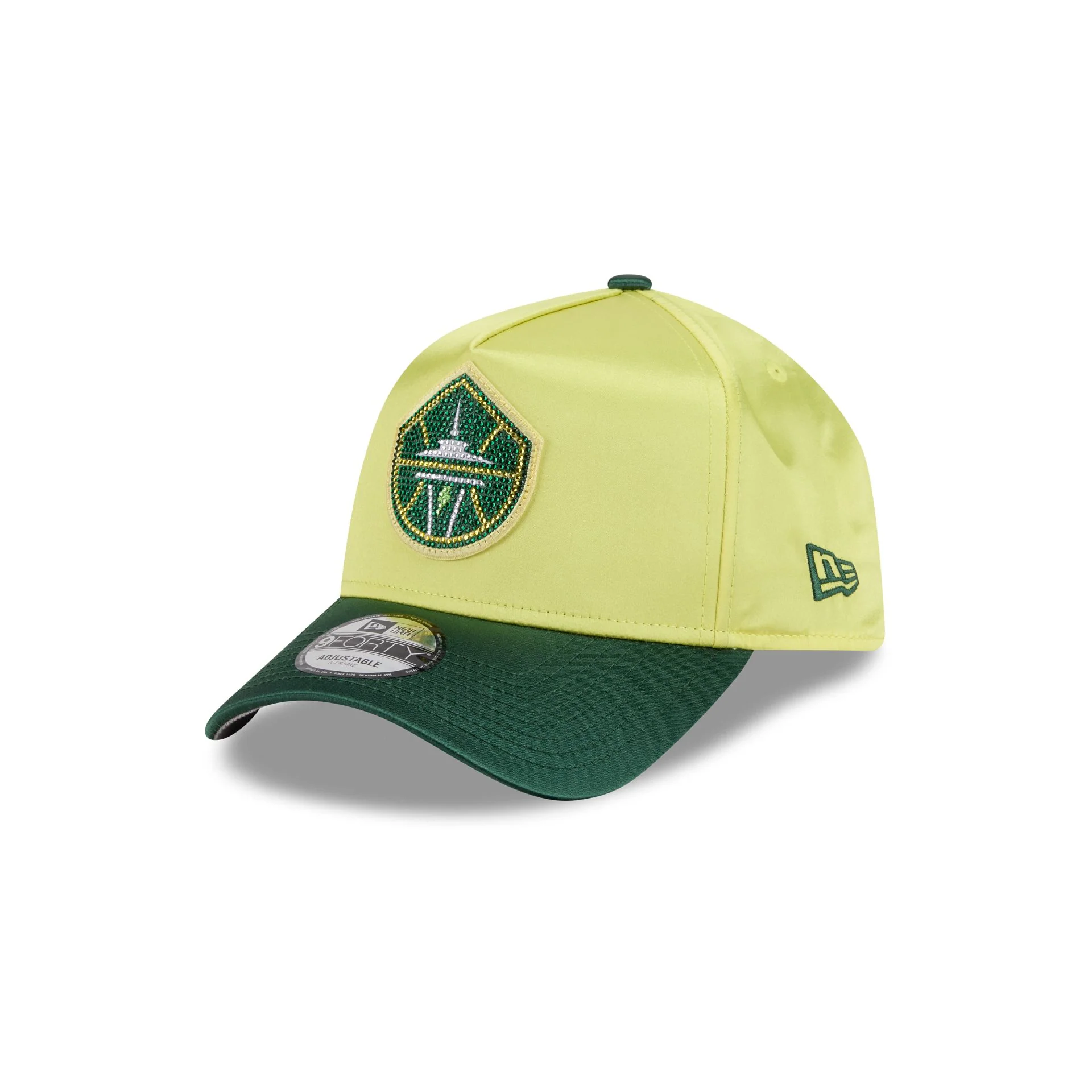 Seattle Storm 2026 Draft Satin 9FORTY A-Frame Snapback Hat - Image 3