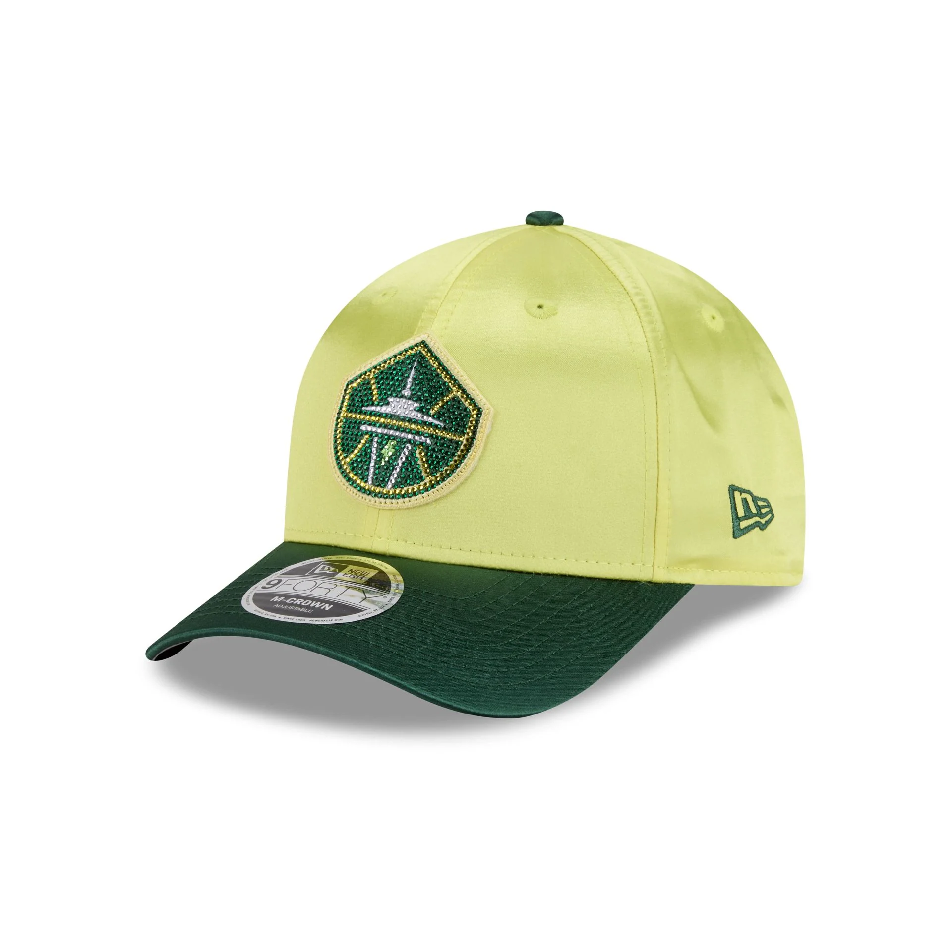 Seattle Storm 2026 Draft Satin 9FORTY M-Crown Snapback Hat - Image 3