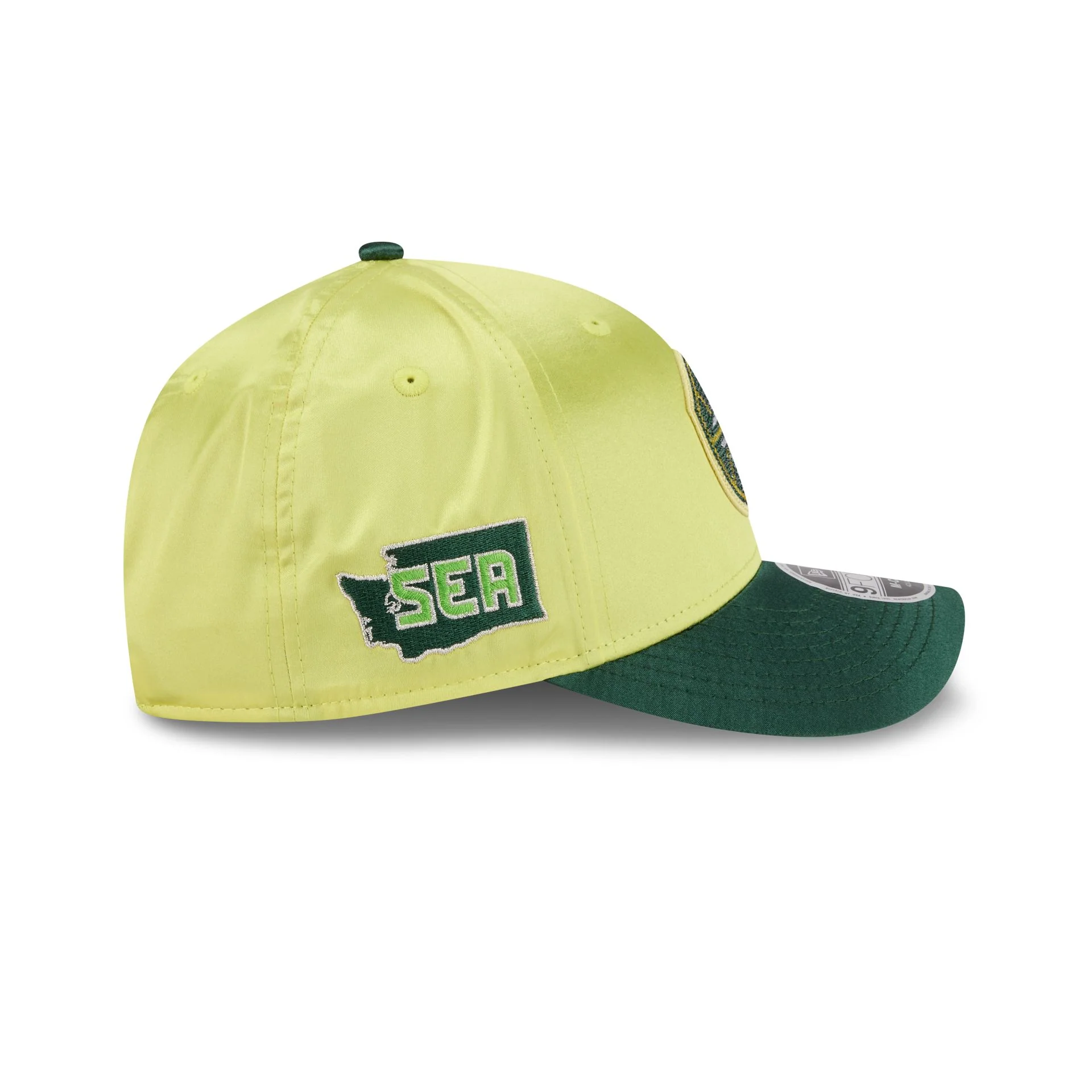 Seattle Storm 2026 Draft Satin 9FORTY M-Crown Snapback Hat - Image 4