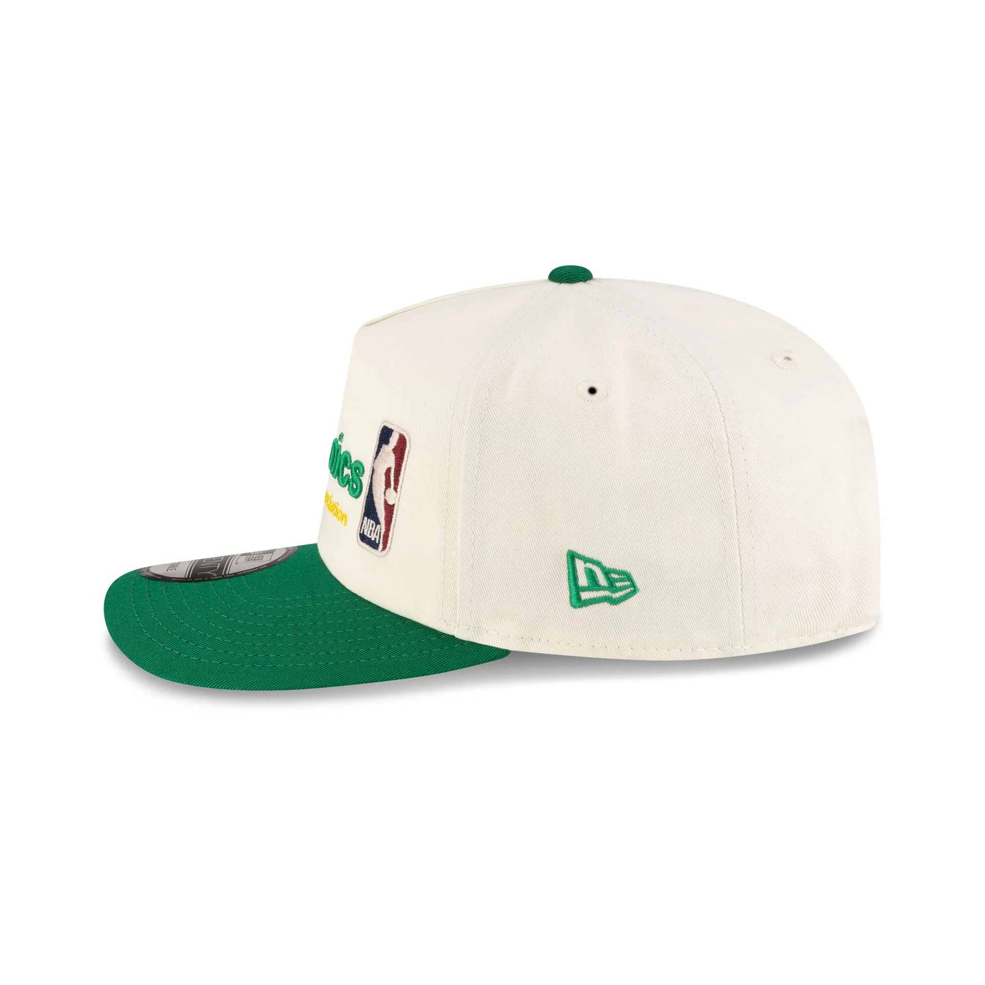 Seattle SuperSonics 1975-1995 Hardwood Classics Sign Stack Chrome White 19TWENTY Adjustable Hat - Image 5