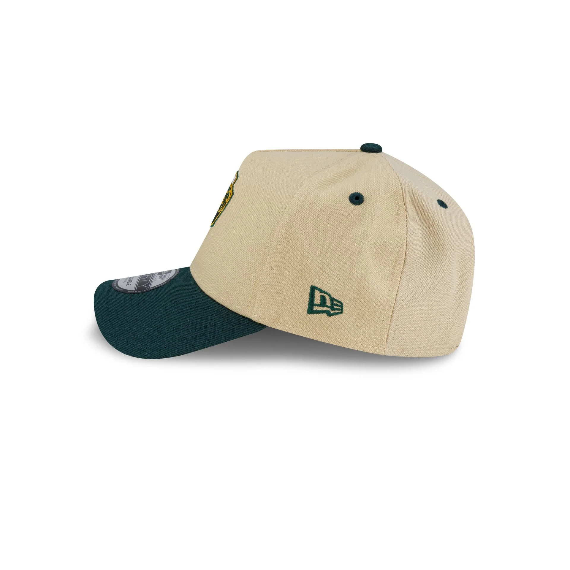 Seattle SuperSonics Hardwood Classics 2000s Gold 9FORTY A-Frame Snapback Hat - Image 4