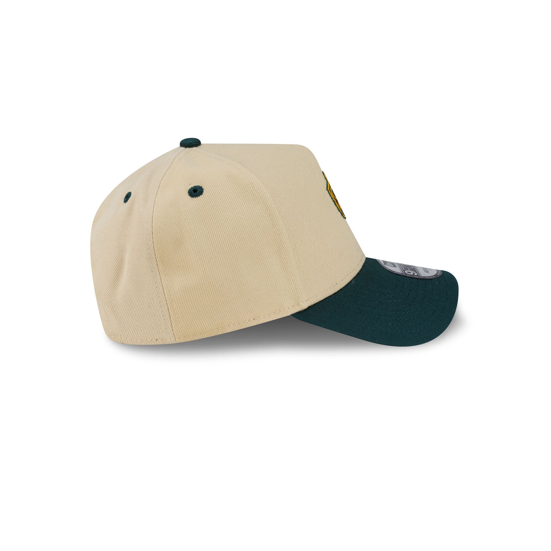 Seattle SuperSonics Hardwood Classics 2000s Gold 9FORTY A-Frame Snapback Hat - Image 5