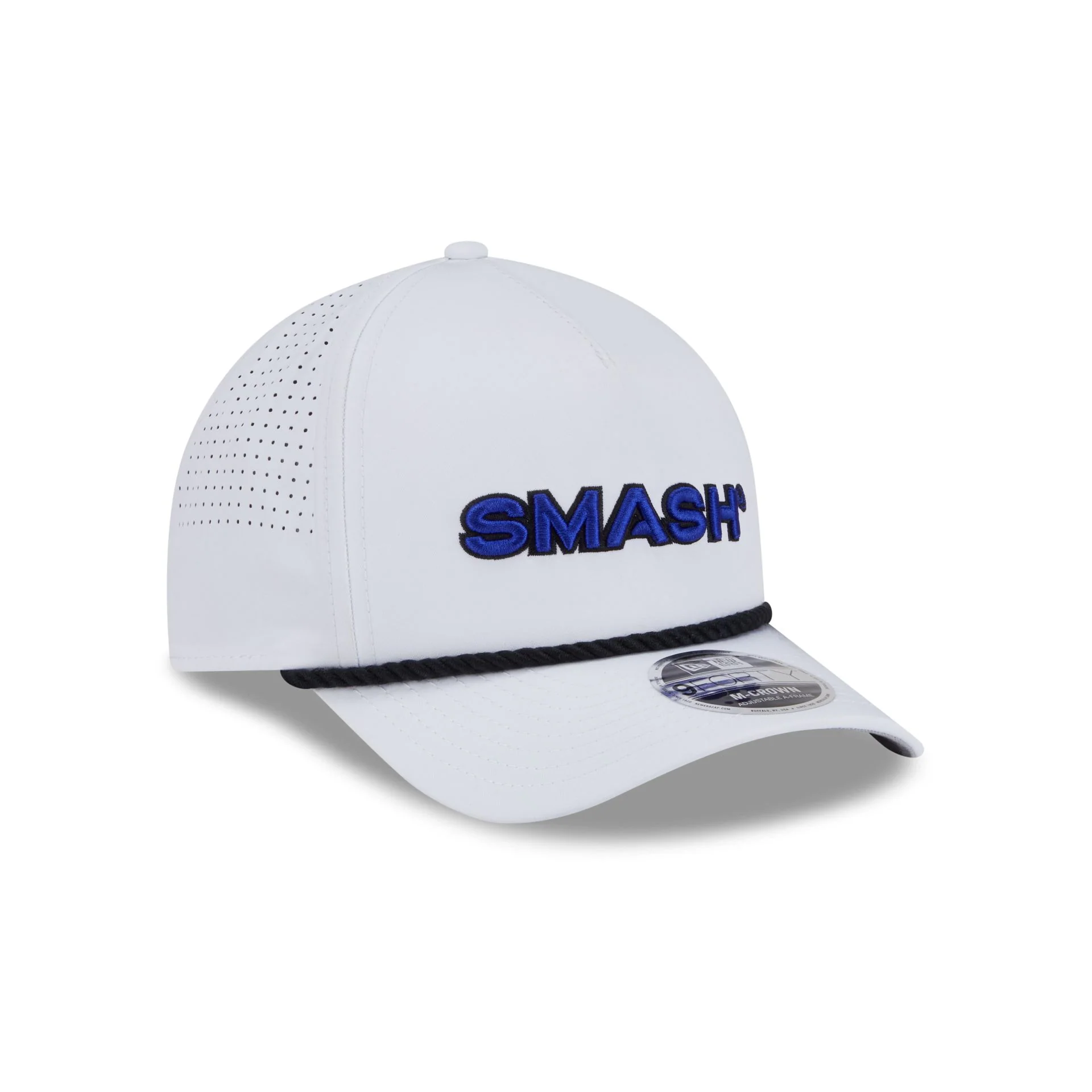 Smash GC White 9FORTY M-Crown A-Frame Snapback Hat - Image 3