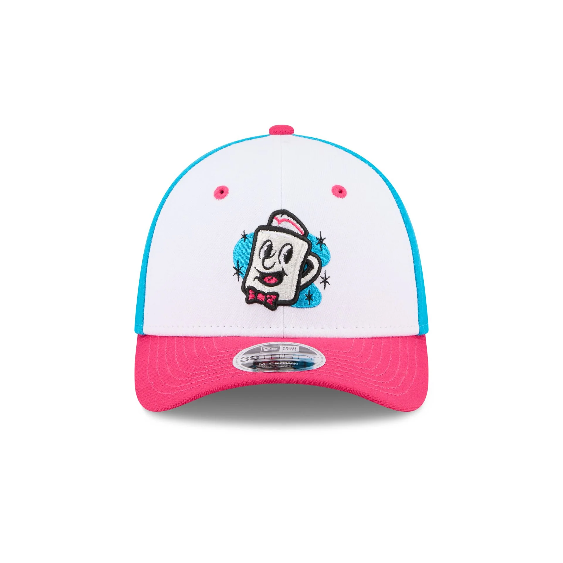 Somerset Patriots Theme Night Multicolor 39THIRTY M-Crown Stretch Fit Hat - Image 2