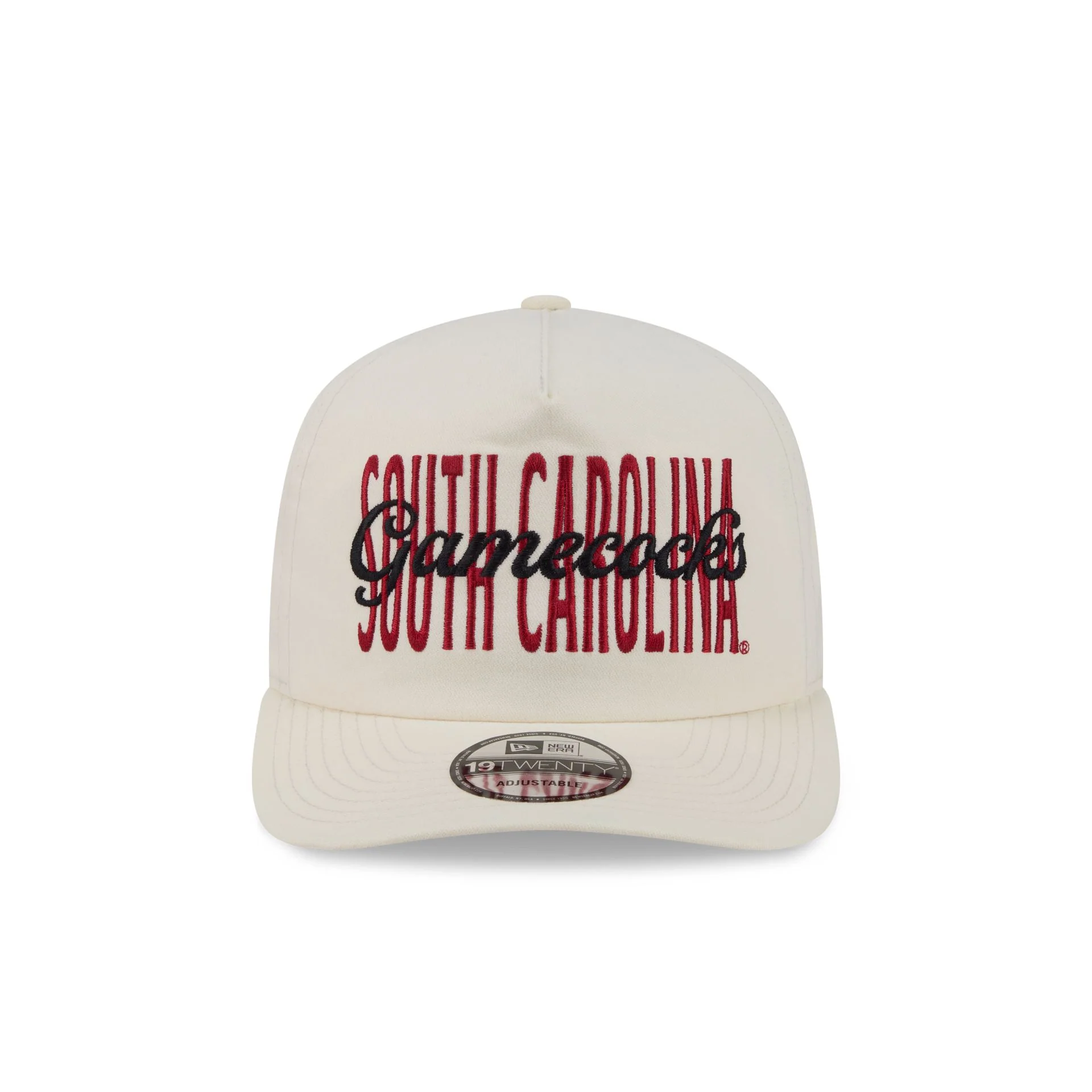 South Carolina Gamecocks Collegiate Script Ivory 19TWENTY Snapback Hat - Image 2
