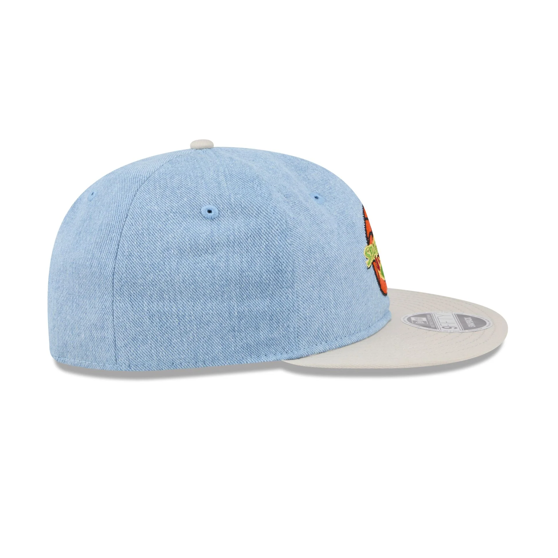 Space Jam Denim Retro Crown 9FIFTY Snapback Hat - Image 5