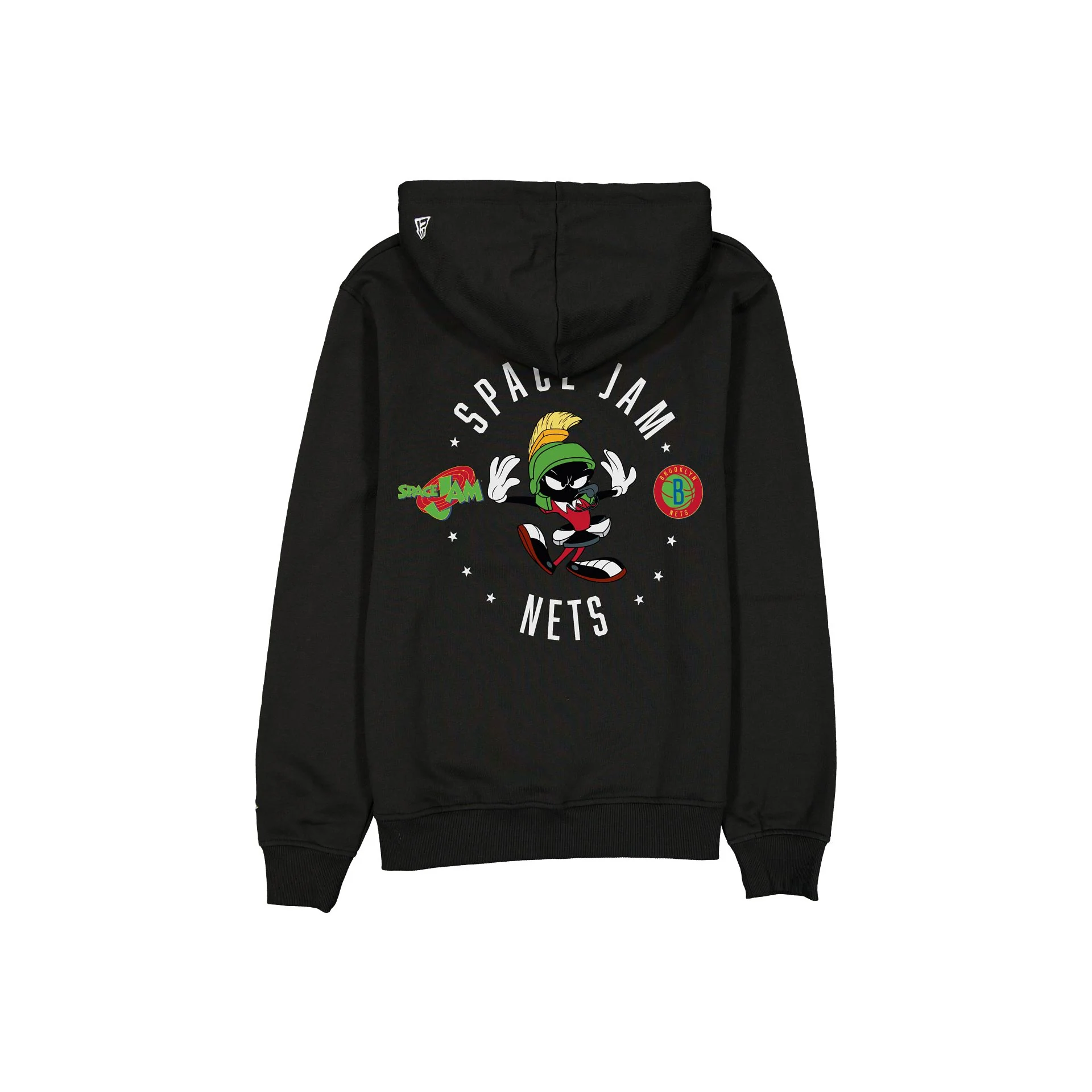 Space Jam x Brooklyn Nets Black Hoodie - Image 2