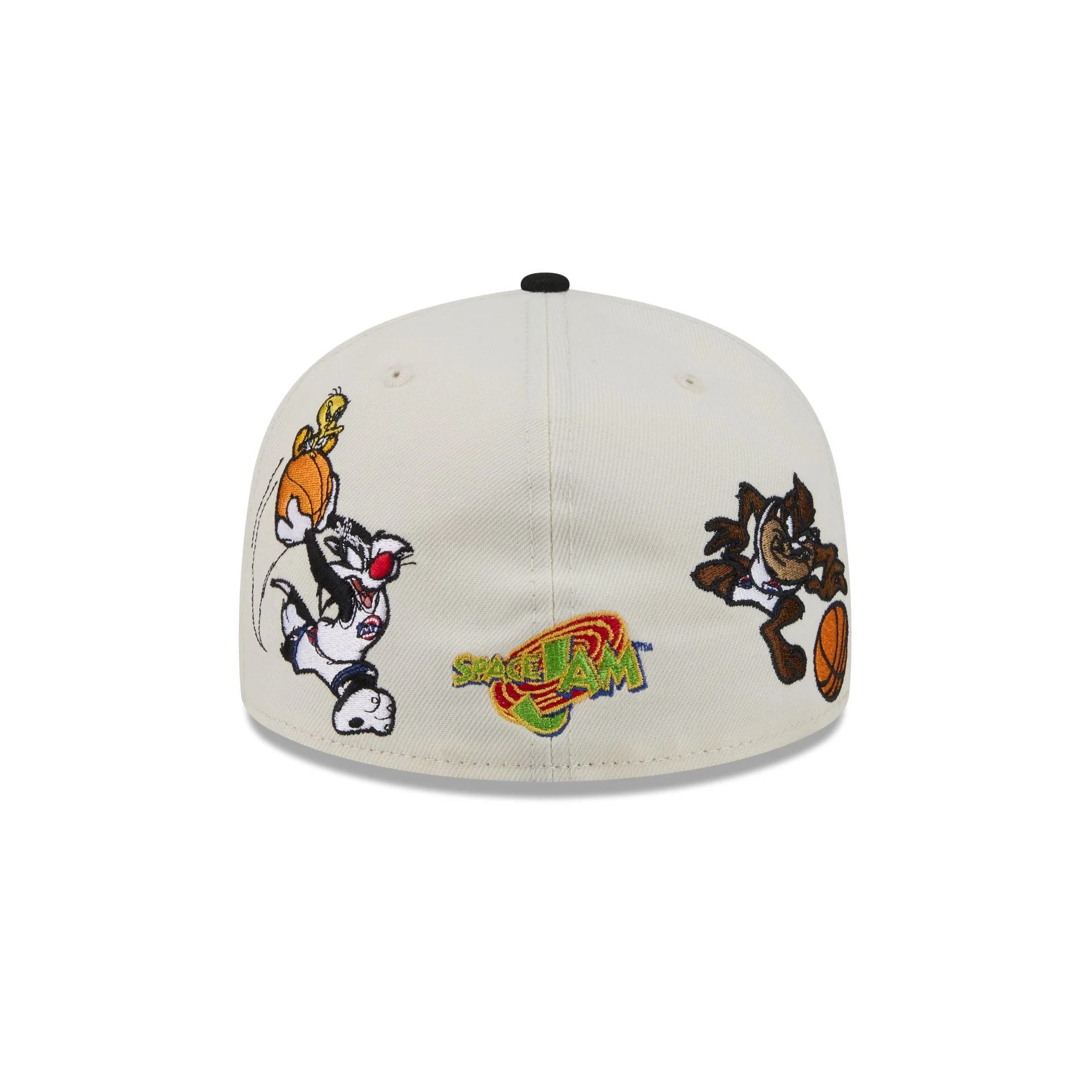 Space Jam x Chicago Bulls Tune Squad Chrome White 59FIFTY Fitted Hat - Image 6