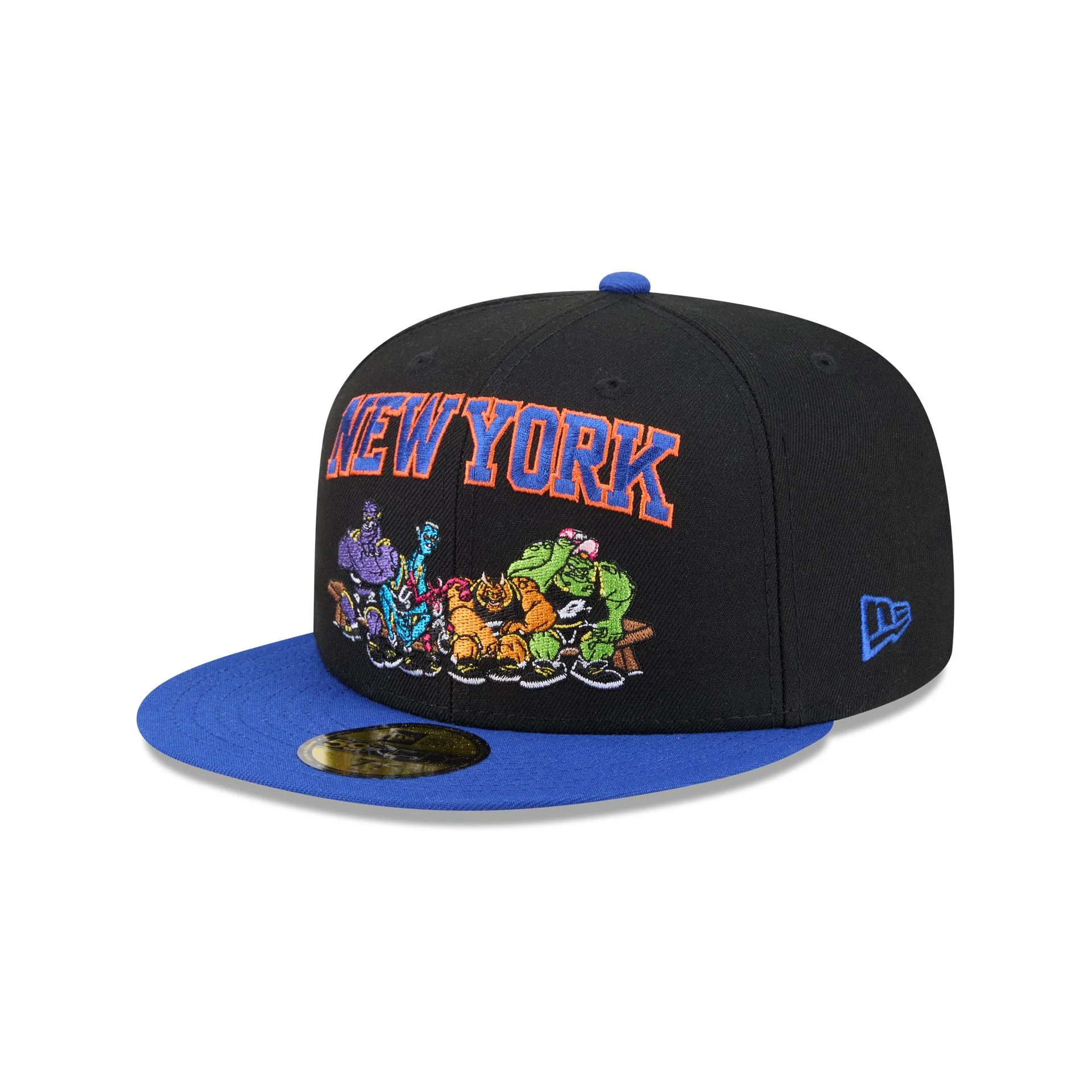 Space Jam x New York Knicks Monstars Black 59FIFTY Fitted Hat - Image 3