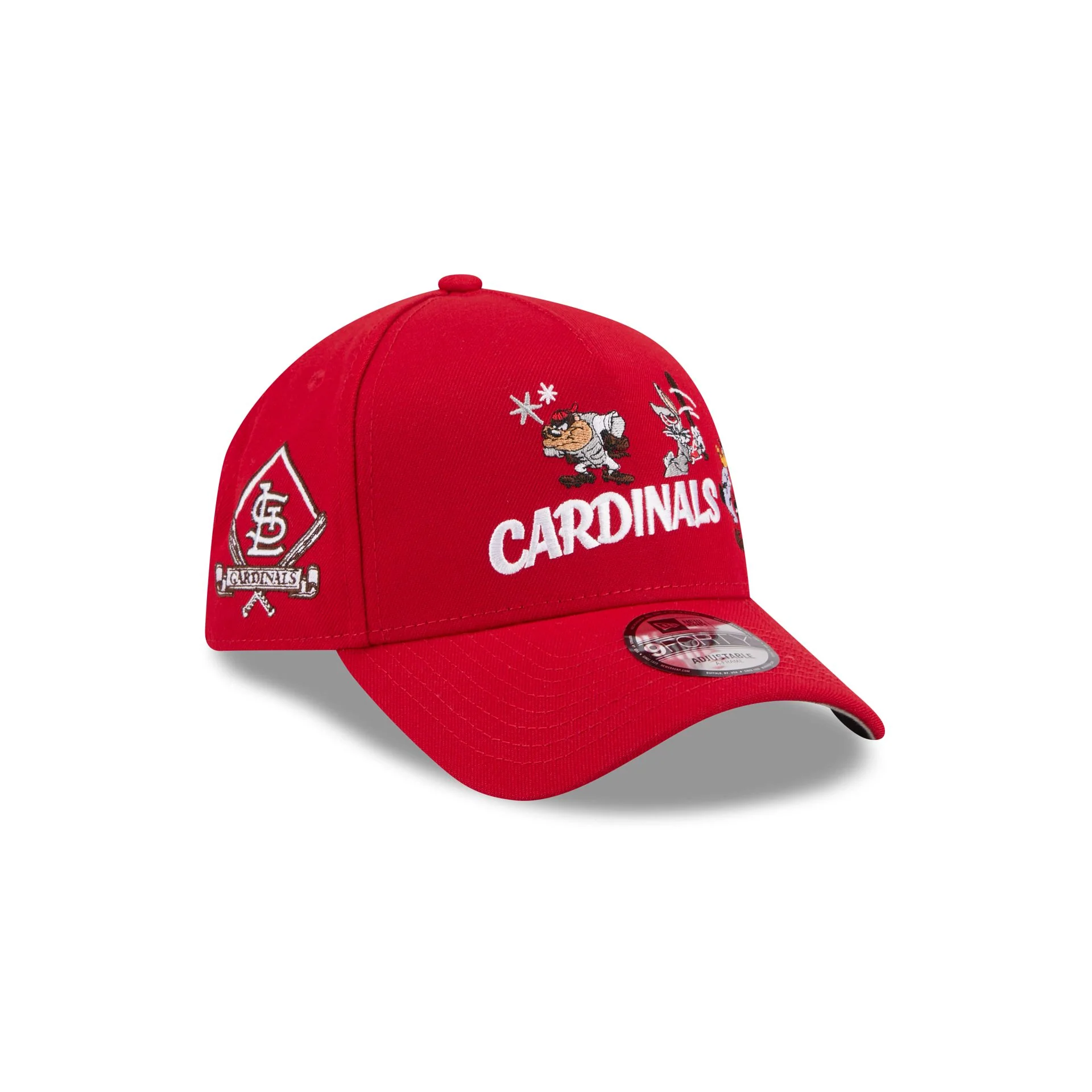 St. Louis Cardinals Looney Tunes 9FORTY A-Frame Snapback Hat - Image 3