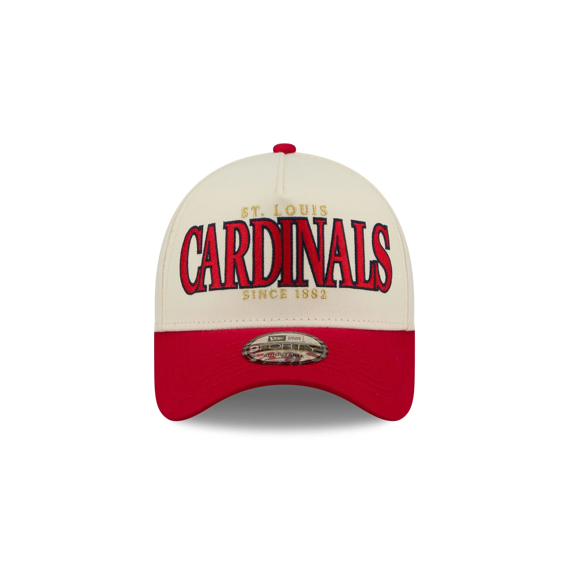 St. Louis Cardinals Opening Day Chrome White 9FORTY A-Frame Snapback Hat - Image 2