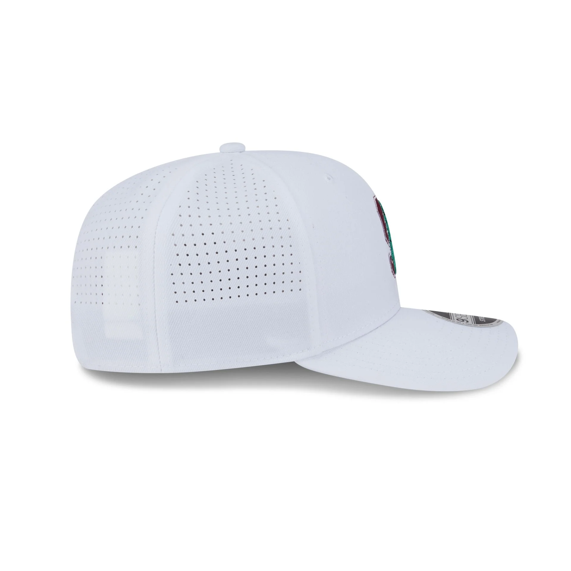 Stanford Cardinal Optic White Performance 9SEVENTY Stretch-Snap Hat - Image 5
