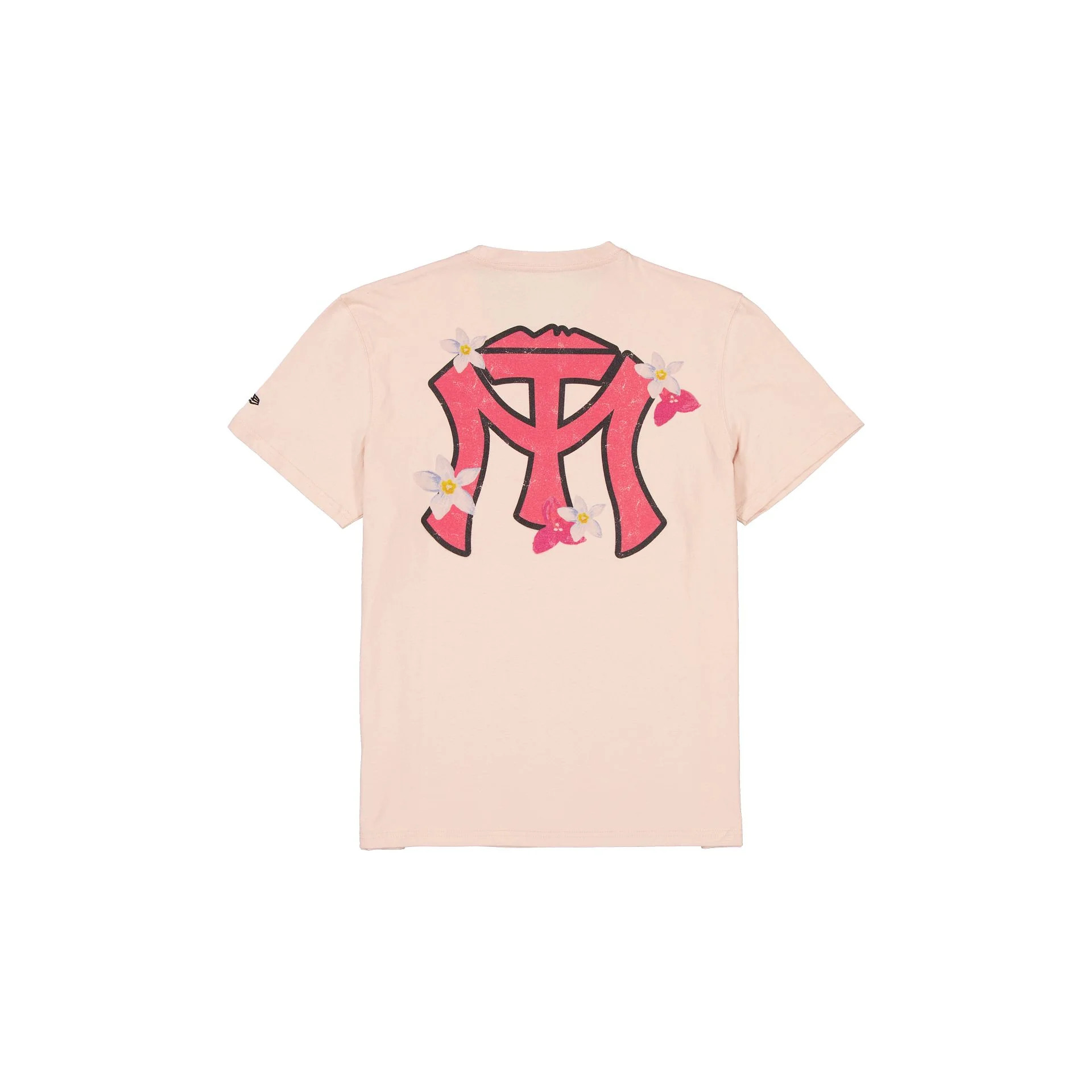 Sultanes de Monterrey Pale Pink Floral T-Shirt - Image 2