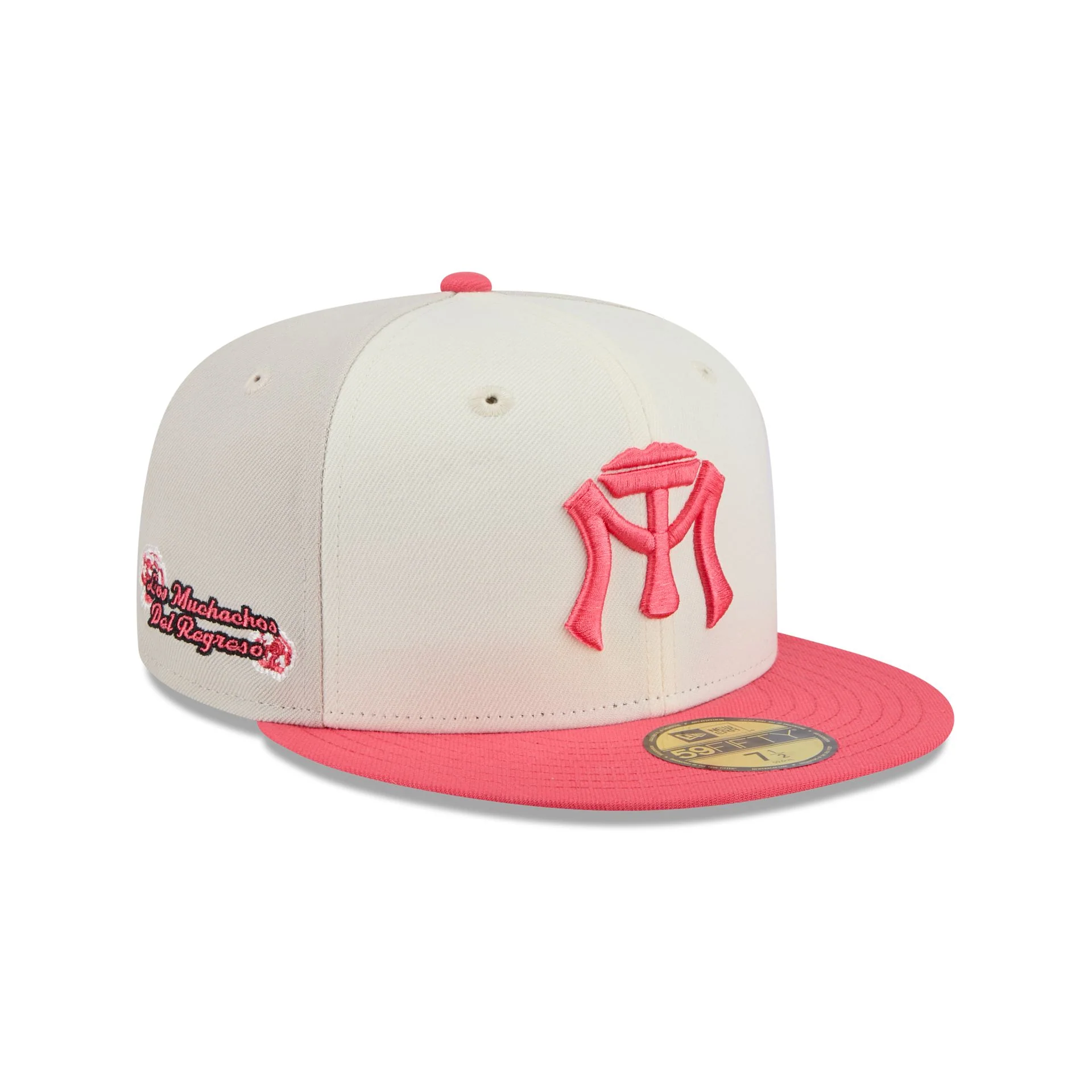 Sultanes de Monterrey Two-Tone Coral 59FIFTY Fitted Hat