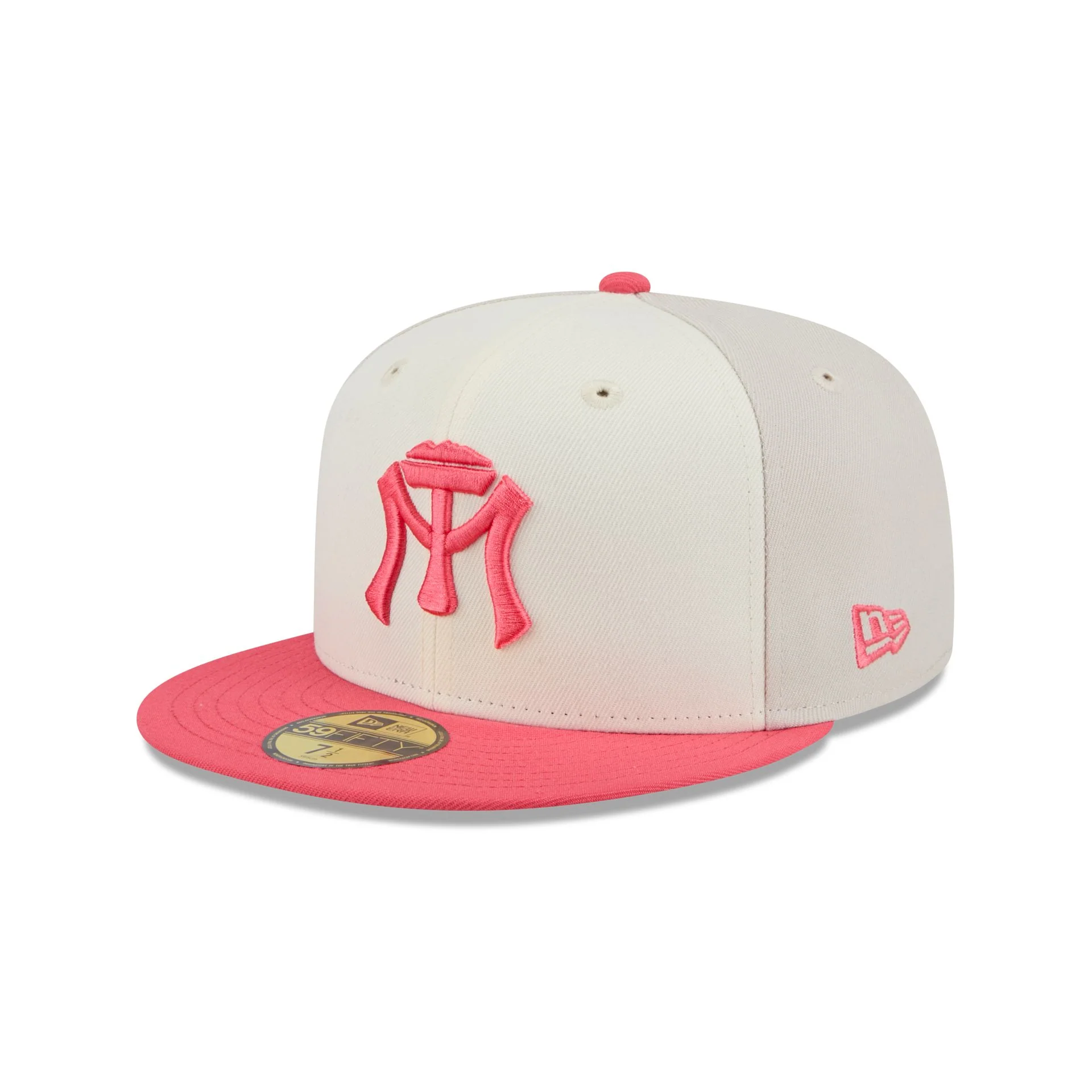 Sultanes de Monterrey Two-Tone Coral 59FIFTY Fitted Hat - Image 3