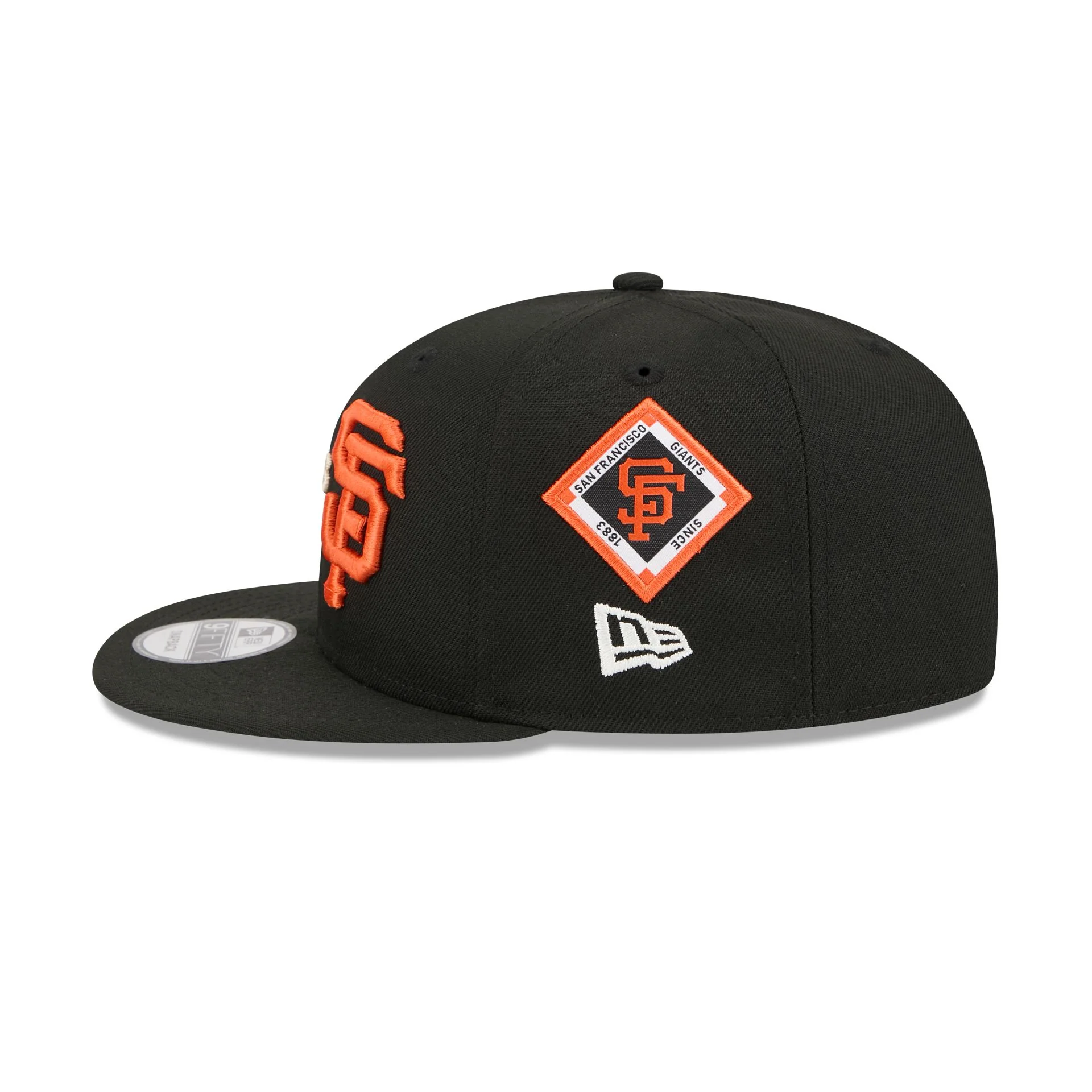 Sultanes De Monterrey vs San Francisco Giants Chrome 9FIFTY Snapback Hat - Image 5