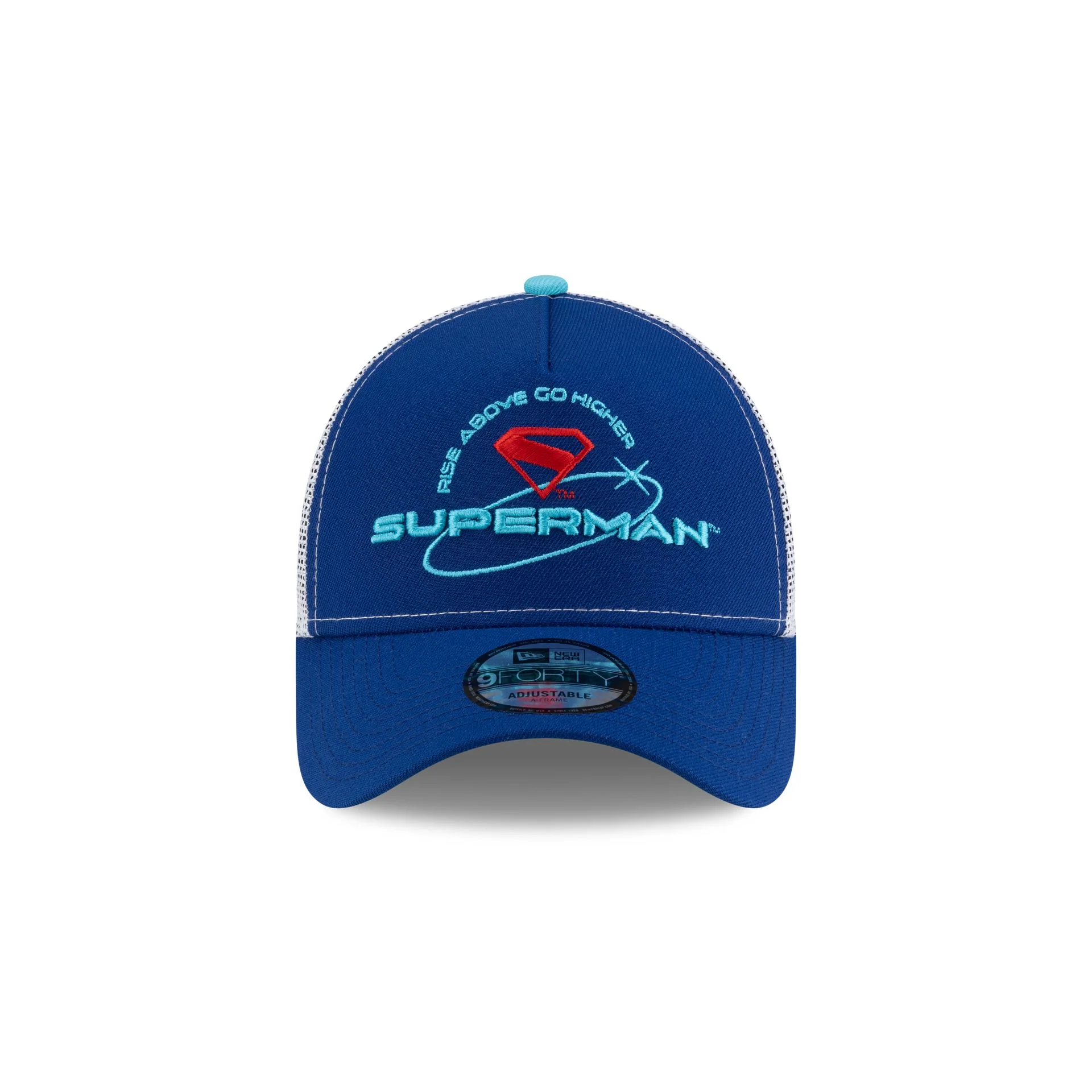 Superman Rise Above Go Higher 9FORTY A-Frame Trucker Hat - Image 2