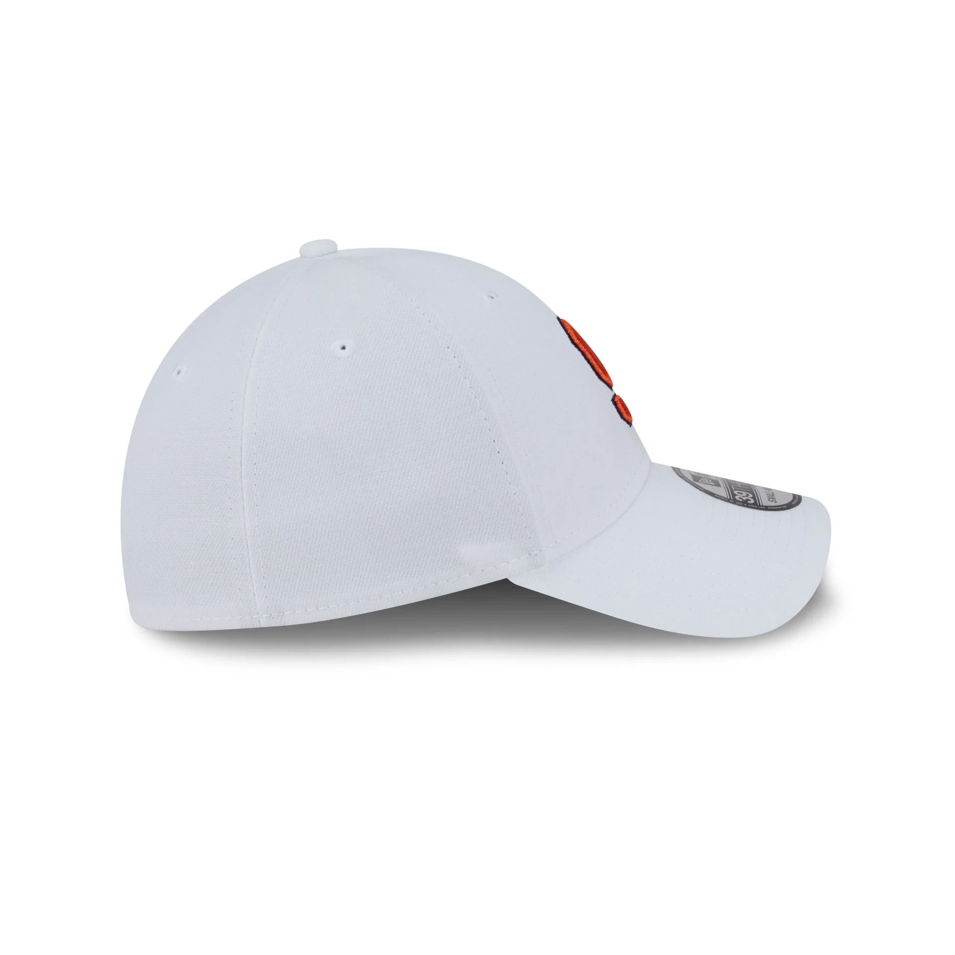 Syracuse Orange Optic White 39THIRTY Stretch Fit Hat - Image 5