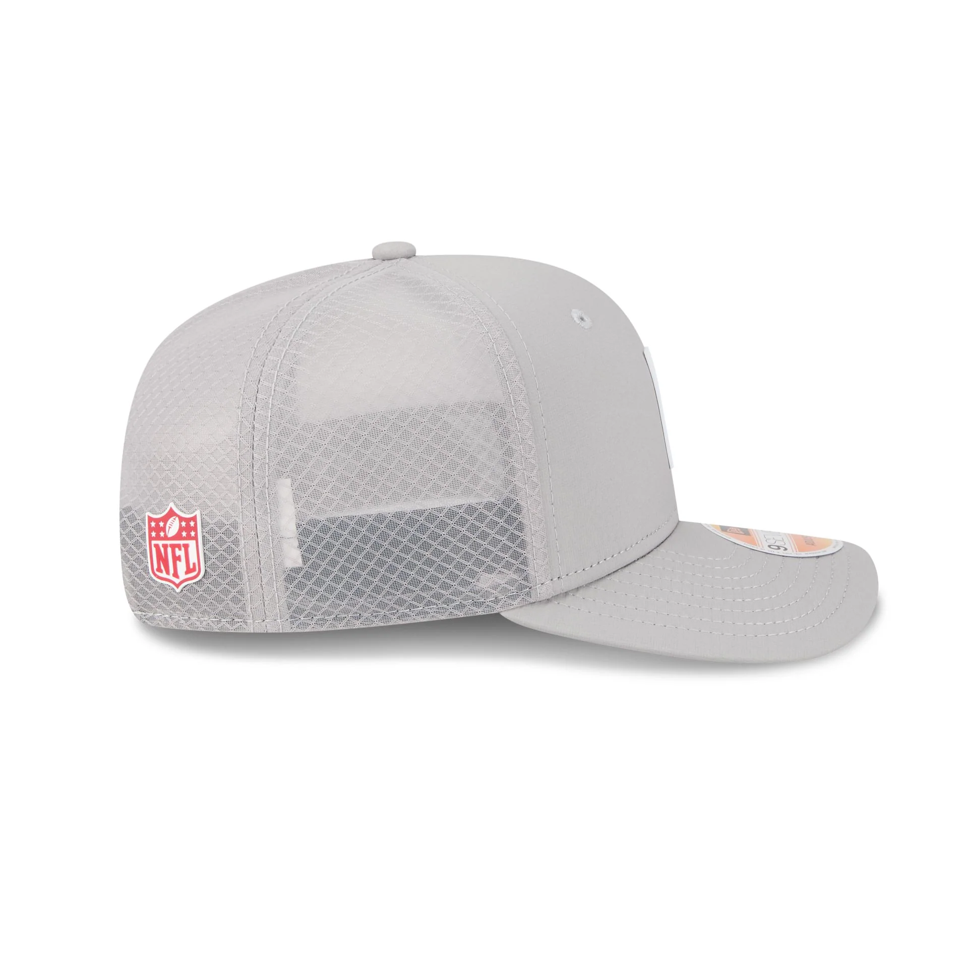 Tampa Bay Buccaneers 2025 Sideline Hot Weather Gray 9SEVENTY Trucker Hat - Image 5