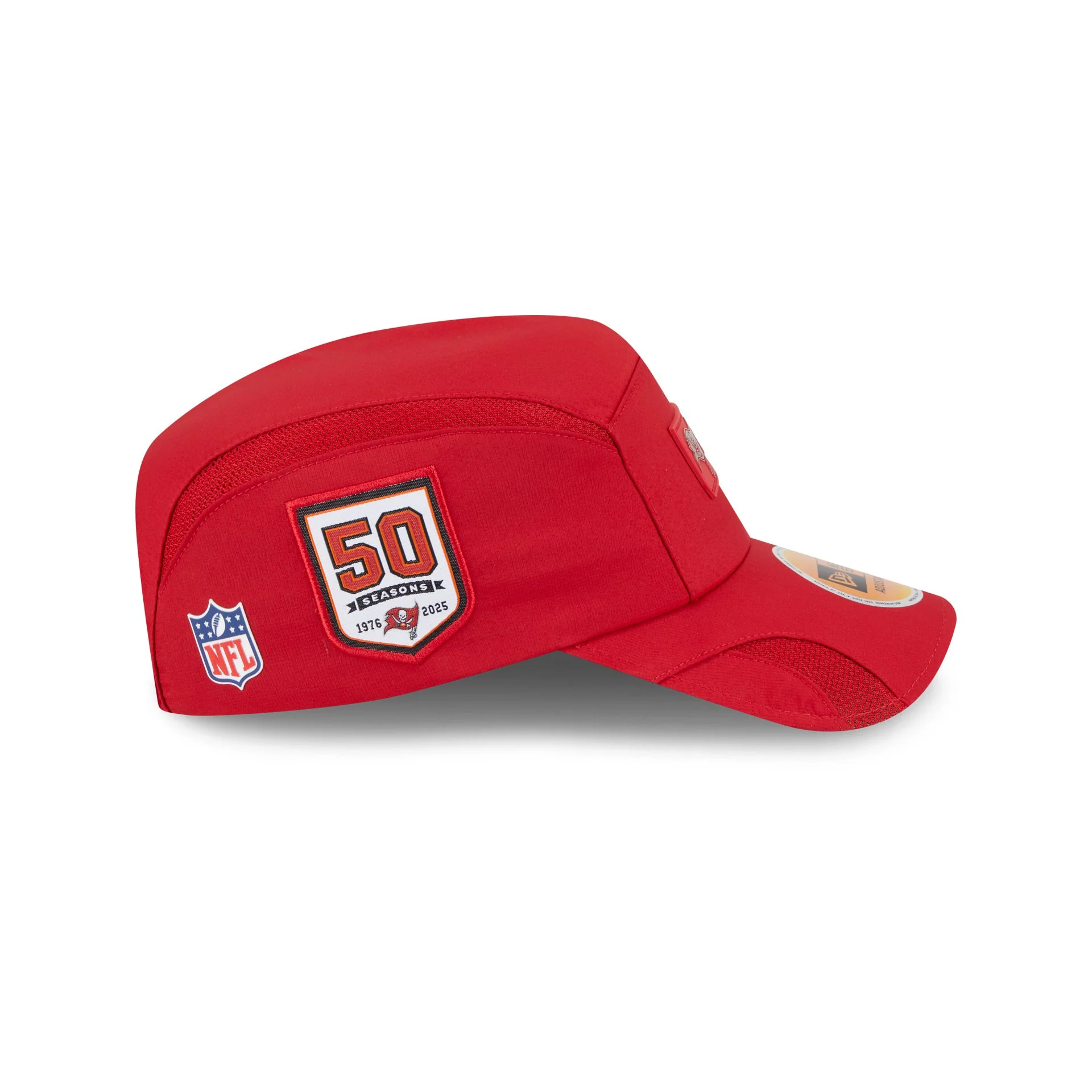 Tampa Bay Buccaneers 2025 Sideline Hot Weather Runner Adjustable Hat - Image 5
