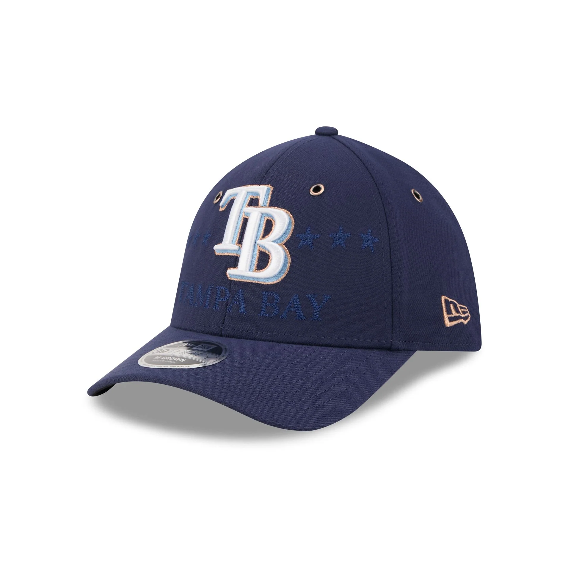 Tampa Bay Rays 2026 All-Star Game 39THIRTY M-Crown Stretch Fit Hat - Image 3