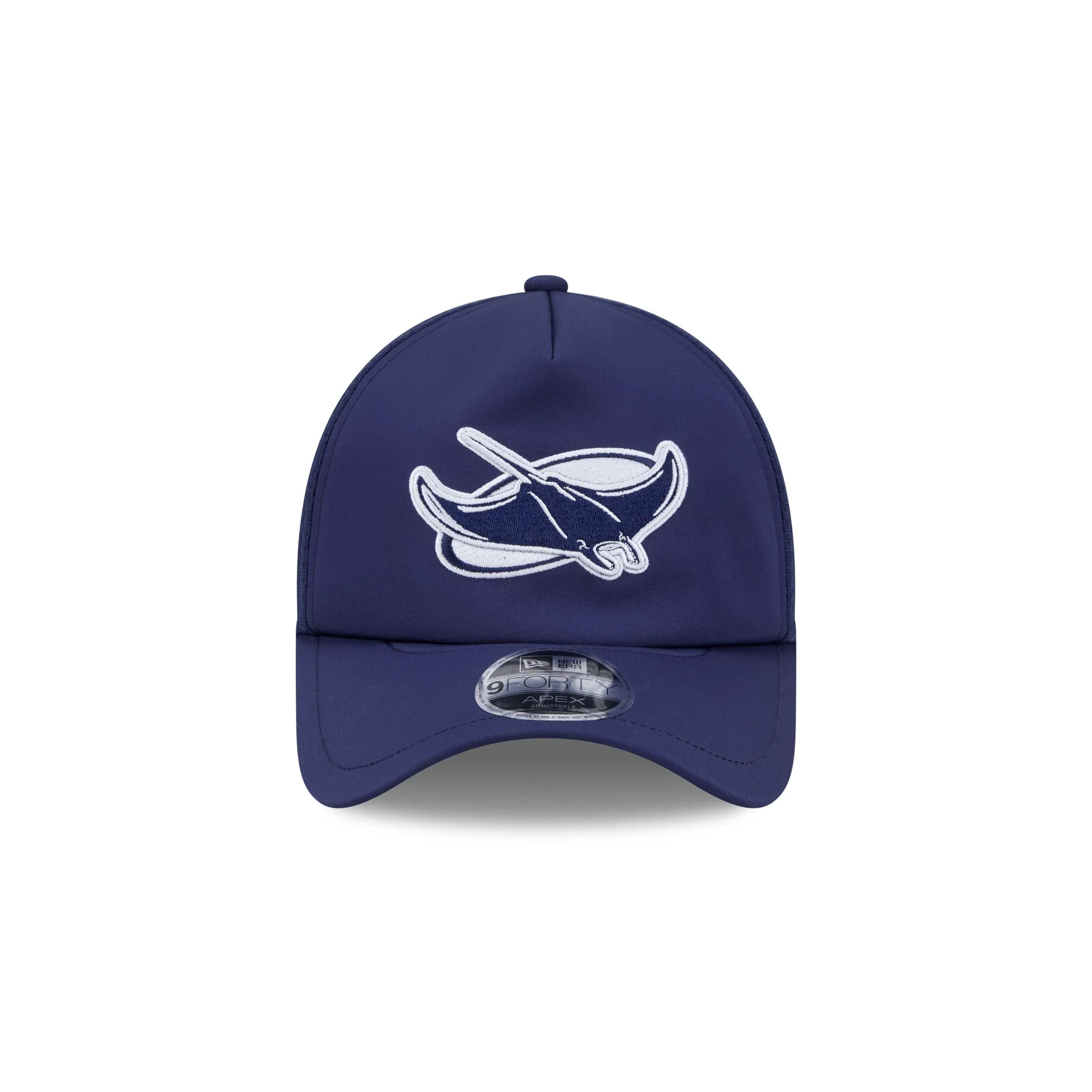 Tampa Bay Rays 2026 Batting Practice Alt Ray 9FORTY APEX Trucker Hat - Image 2