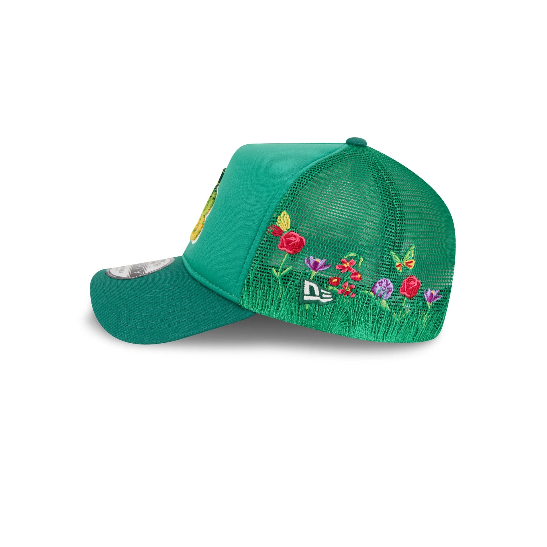 Tampa Bay Rays Gradient Logo 9FORTY A-Frame Trucker Hat - Image 4