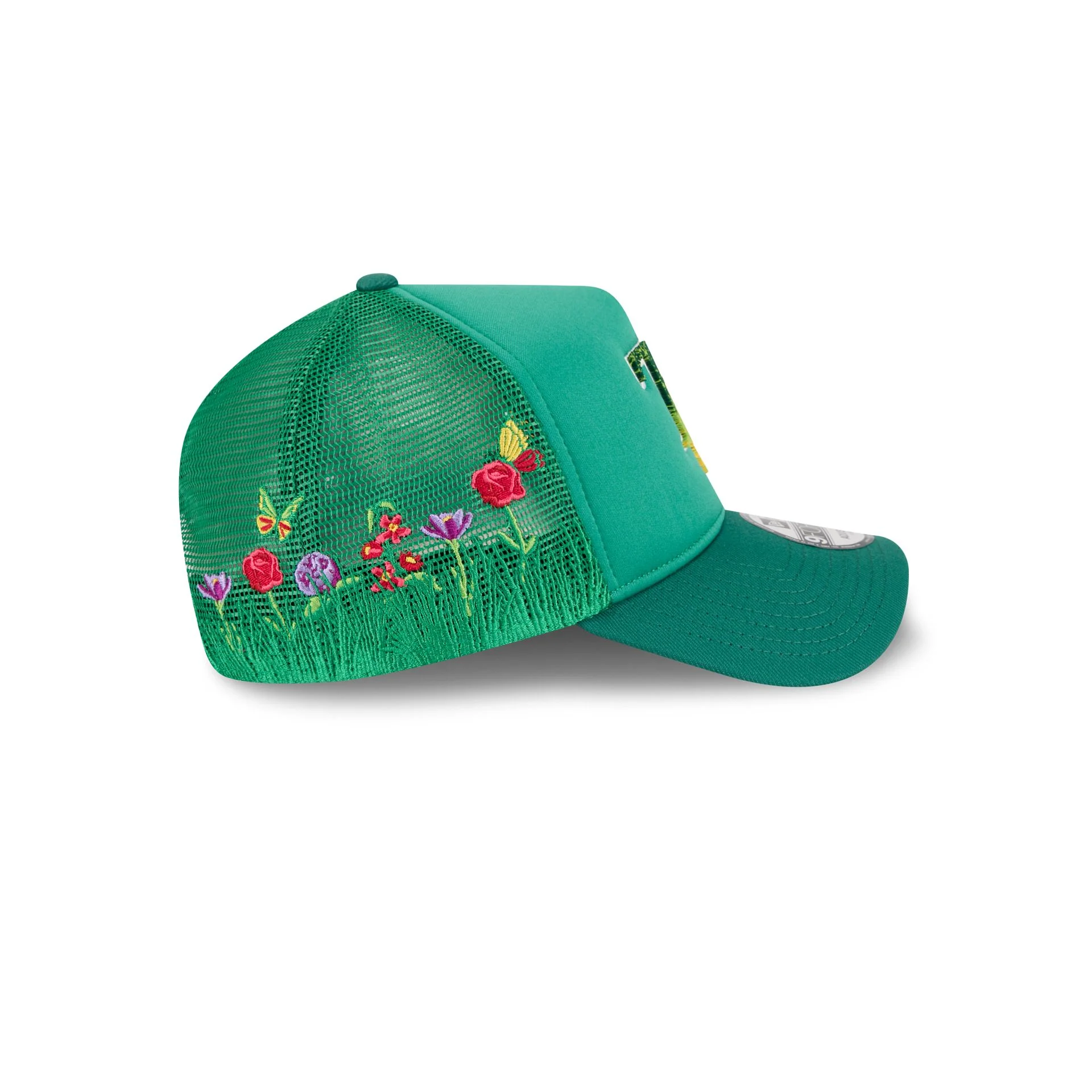 Tampa Bay Rays Gradient Logo 9FORTY A-Frame Trucker Hat - Image 5