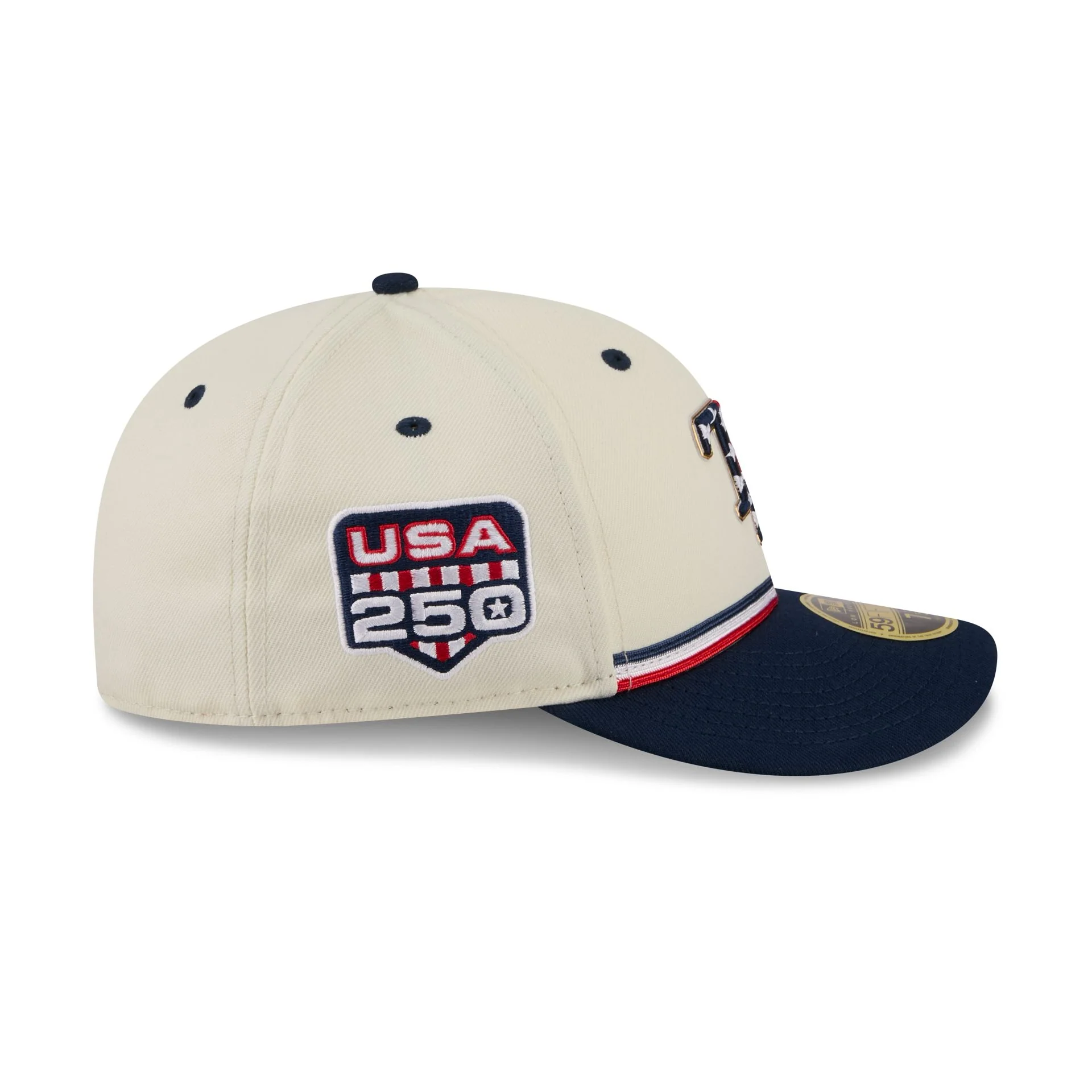 Tampa Bay Rays Independence Day 2026 Low Profile 59FIFTY Fitted Hat - Image 4