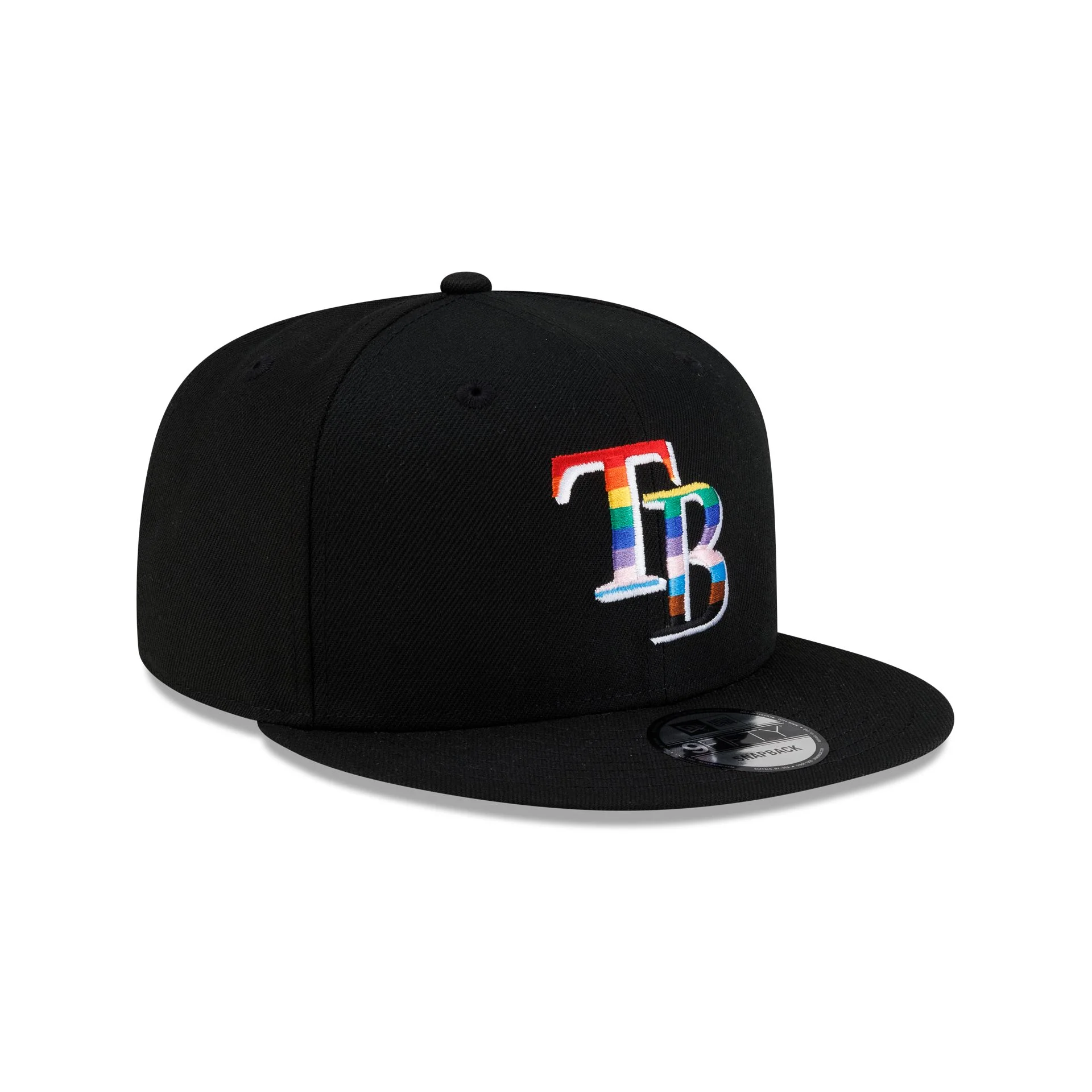 Tampa Bay Rays Pride 9FIFTY Snapback Hat - Image 3