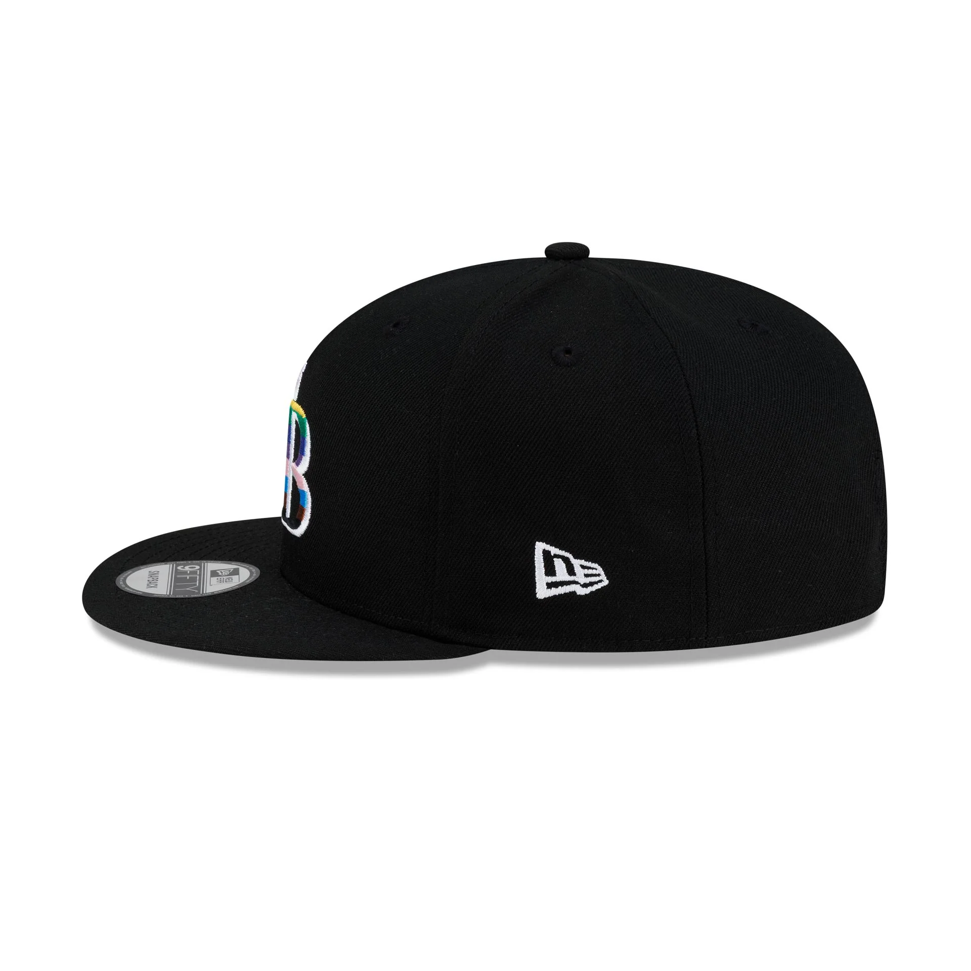 Tampa Bay Rays Pride 9FIFTY Snapback Hat - Image 4