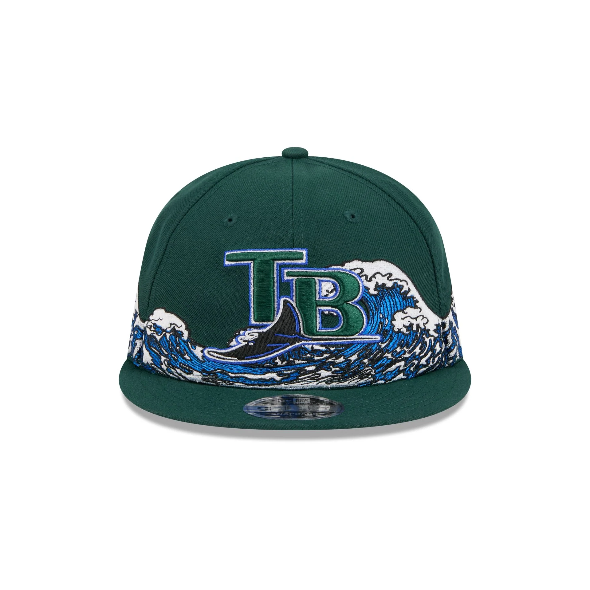 Tampa Bay Rays Tidal Flow Retro Crown 9FIFTY Adjustable Hat - Image 2