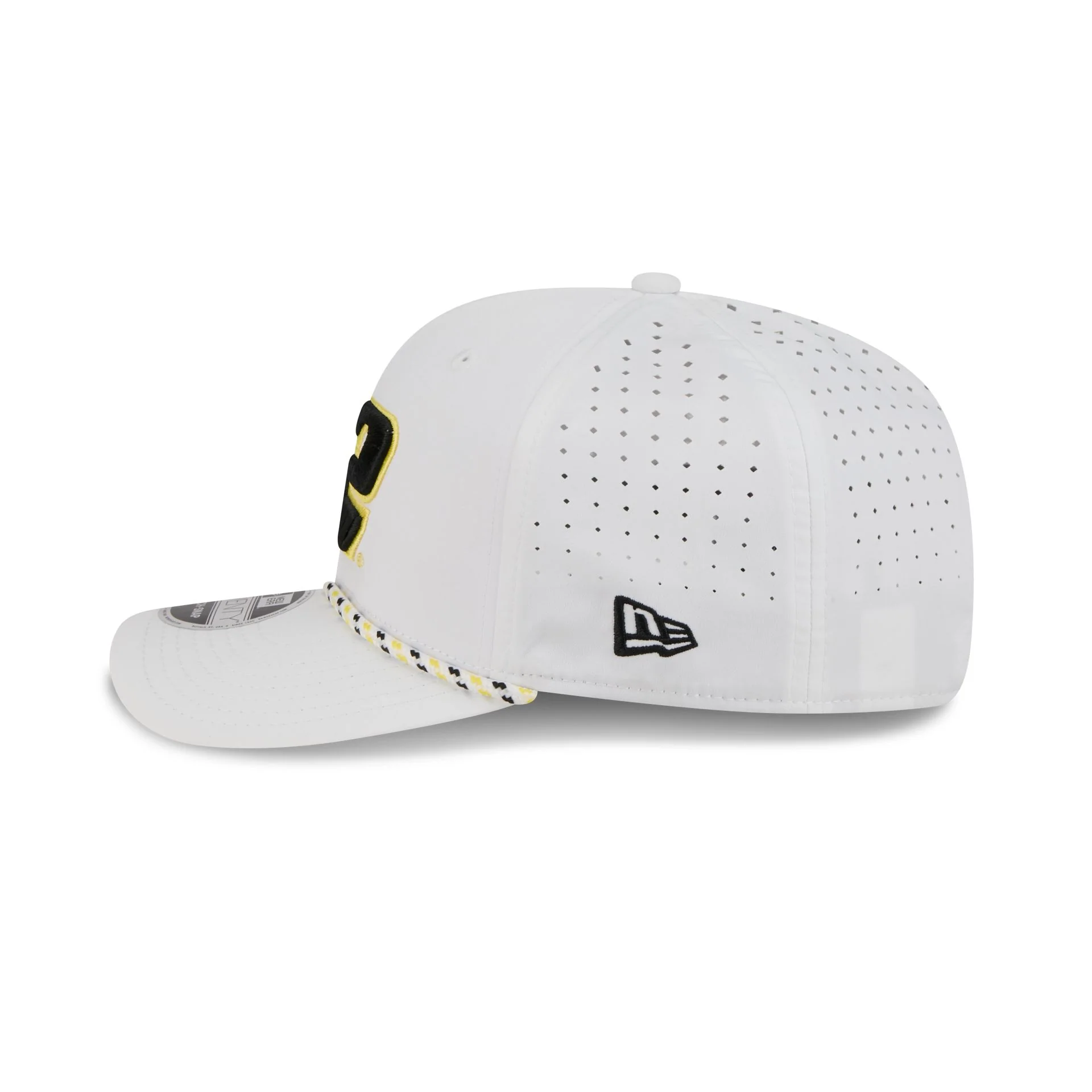 Team Penske Optic White Performance Rope 9SEVENTY Stretch-Snap Hat - Image 4