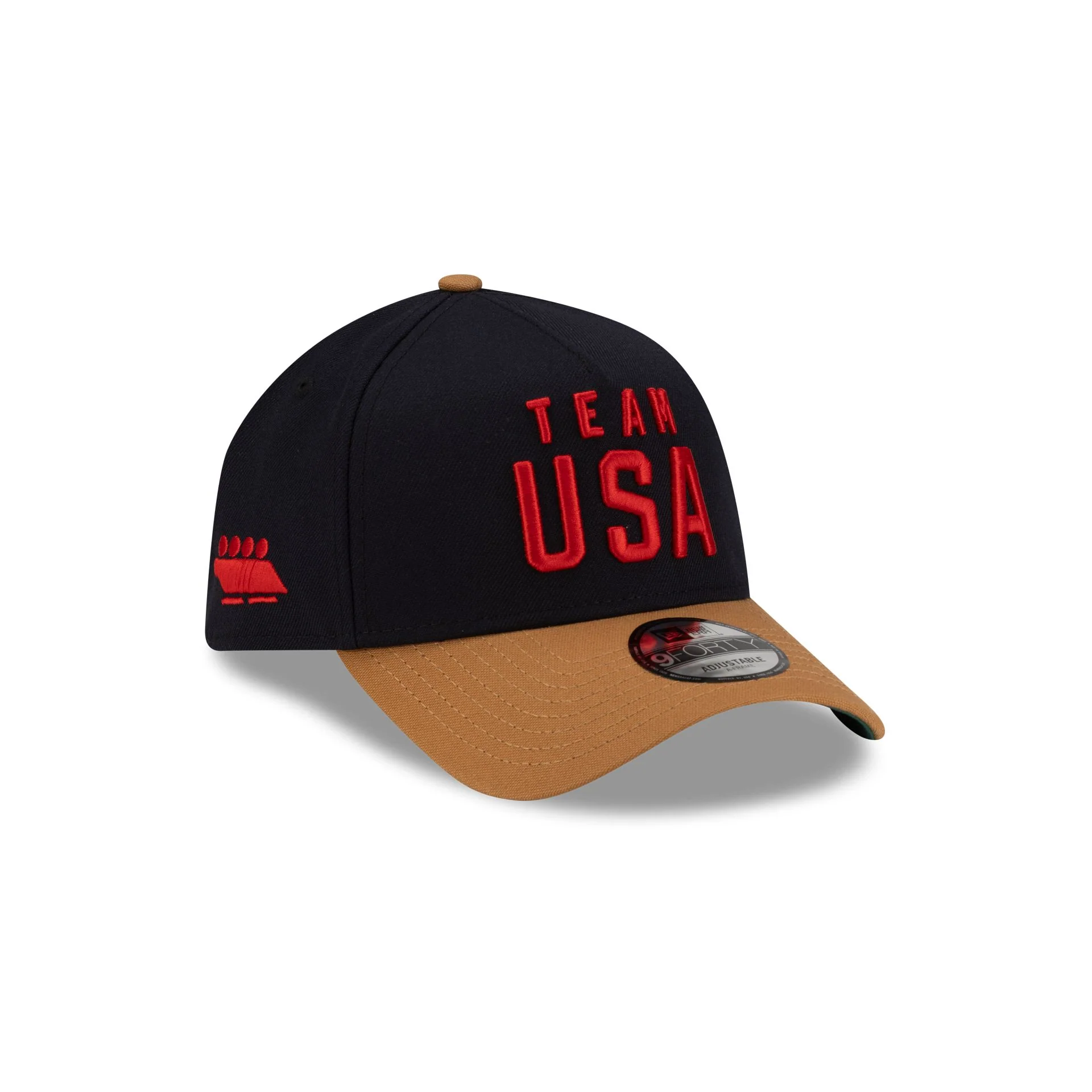 Team USA Bobsleigh 9FORTY A-Frame Snapback Hat
