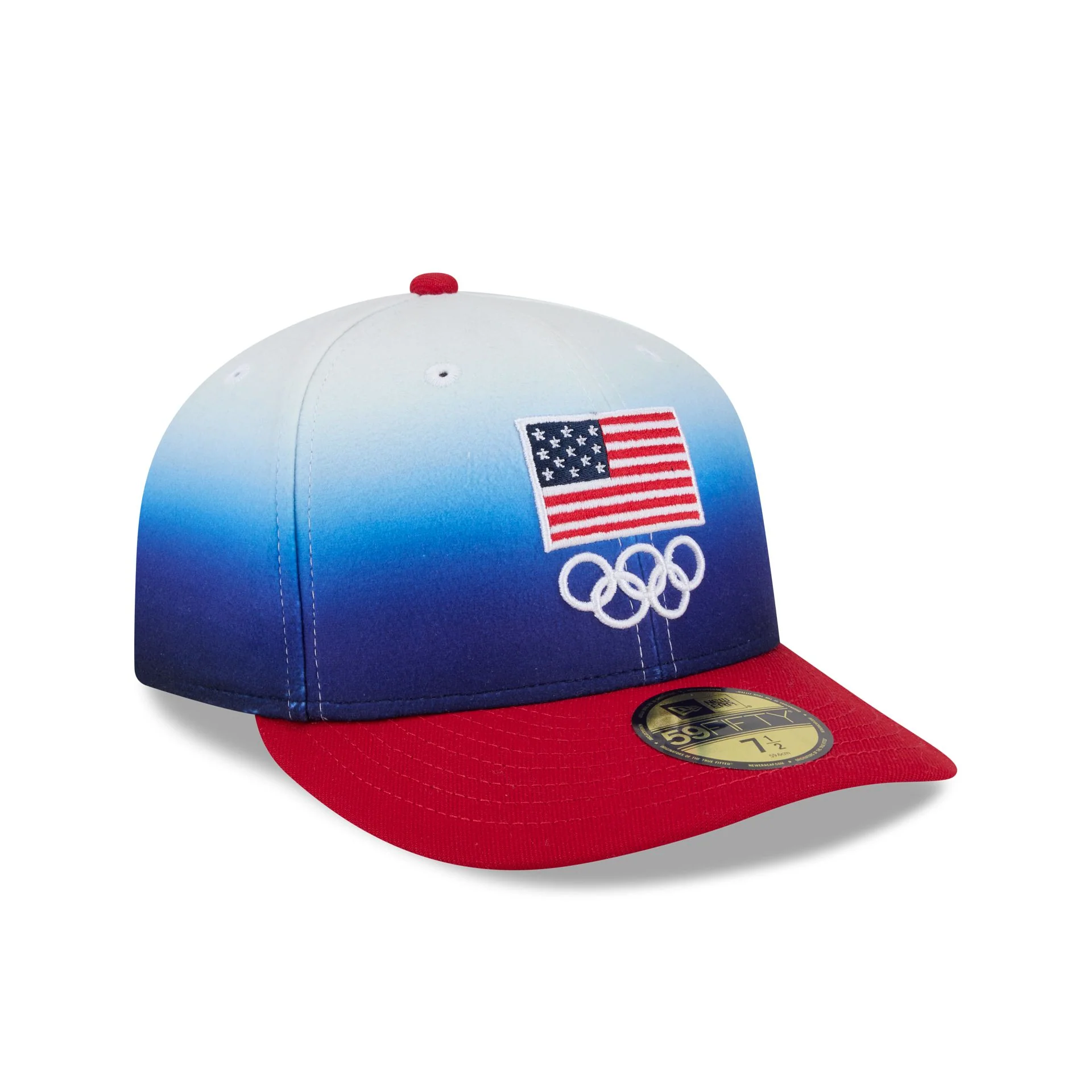 Team USA Gradient Fleece 59FIFTY Fitted Hat - Image 3