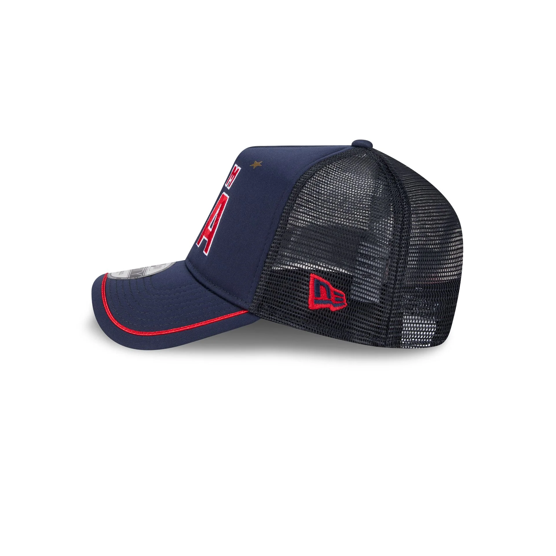 Team USA Navy 9FORTY A-Frame Snapback Hat - Image 4